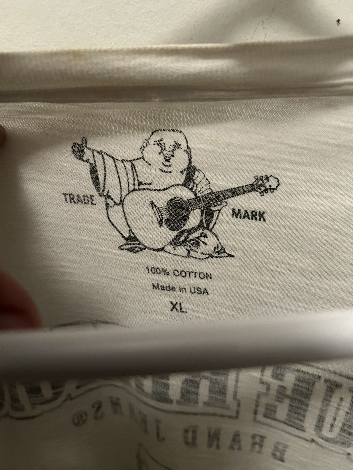 True Religion True Religion White Long-Sleeve Tee Size US XL / EU 56 / 4 - 3 Thumbnail