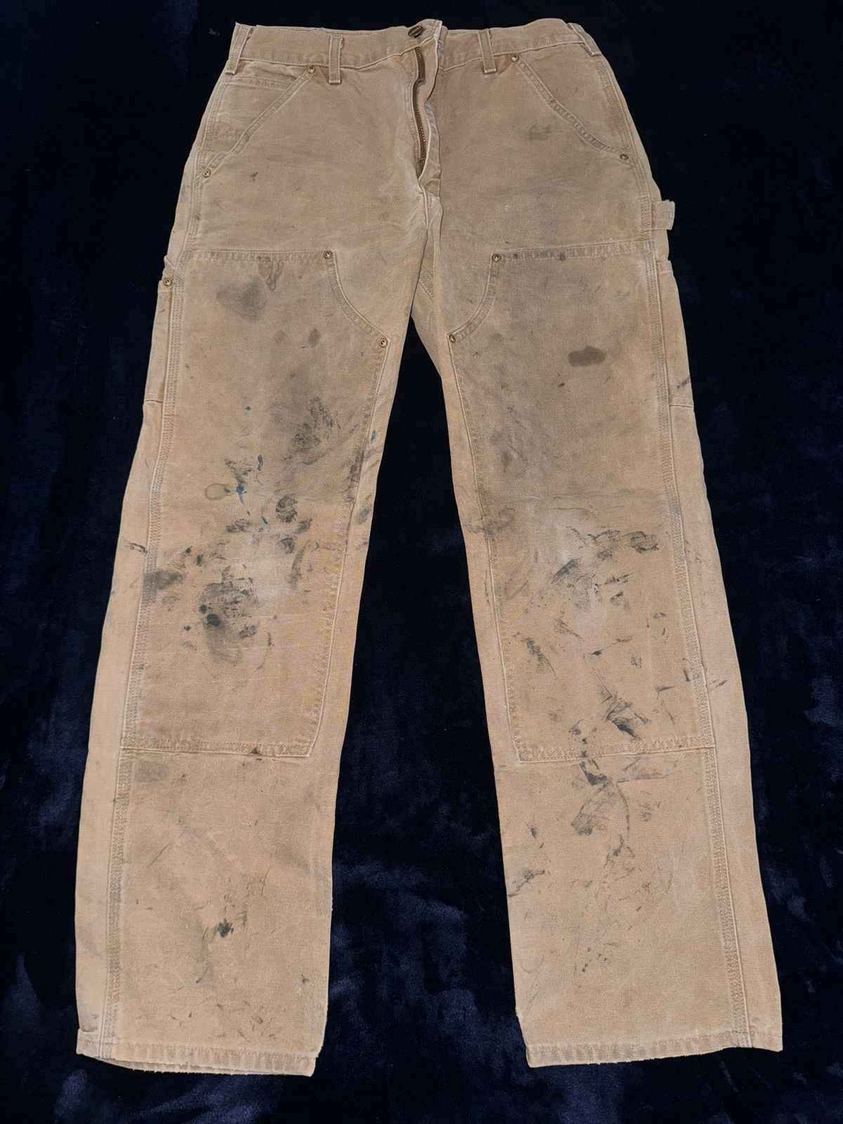 Carhartt Carhartt khaki pants custom Size US 32 / EU 48 - 2 Thumbnail