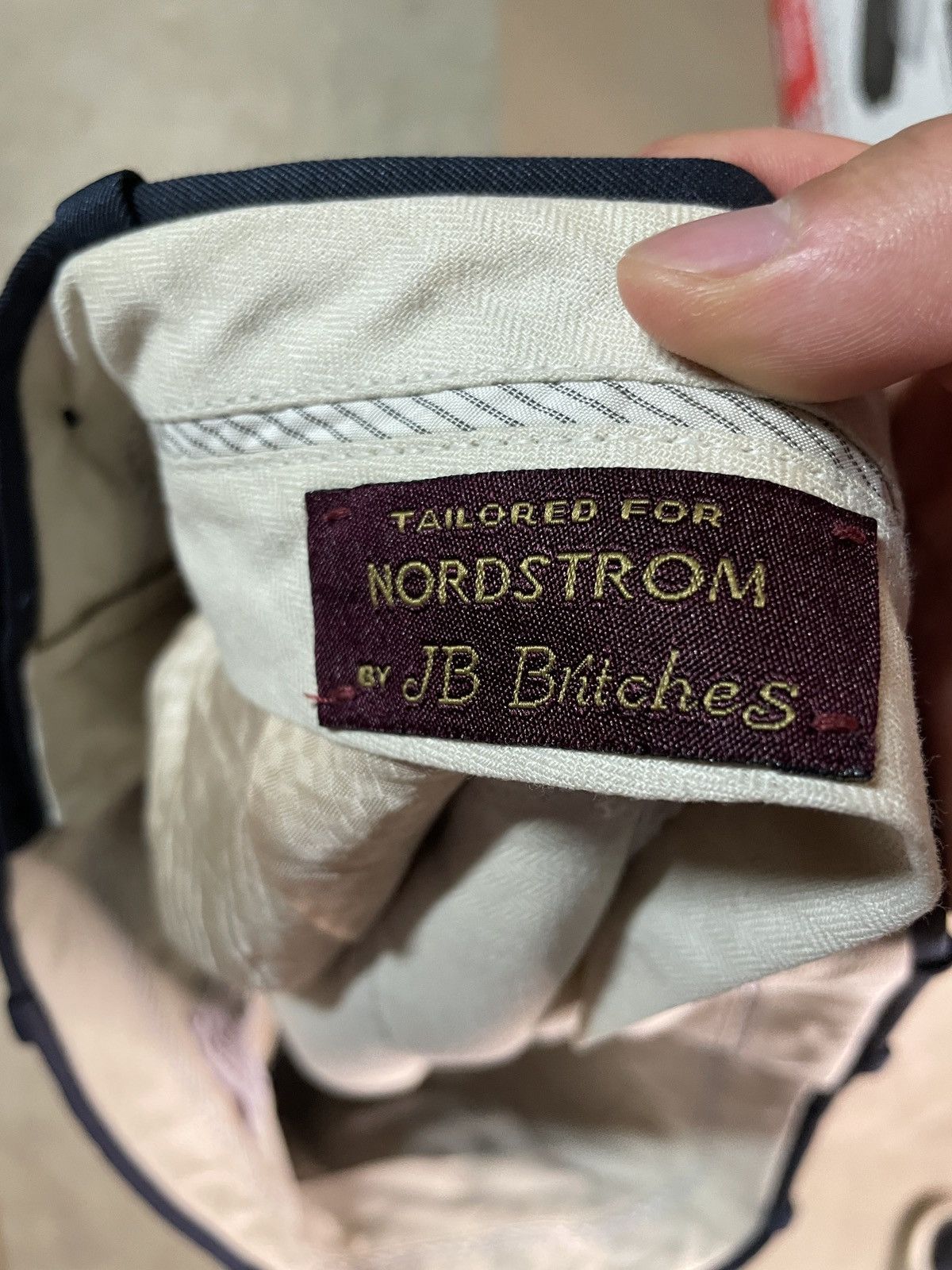 Nordstrom VTG 90s Nordstrom 100% Virgin Wool Made In USA Slacks Pants Size US 34 / EU 50 - 4 Thumbnail