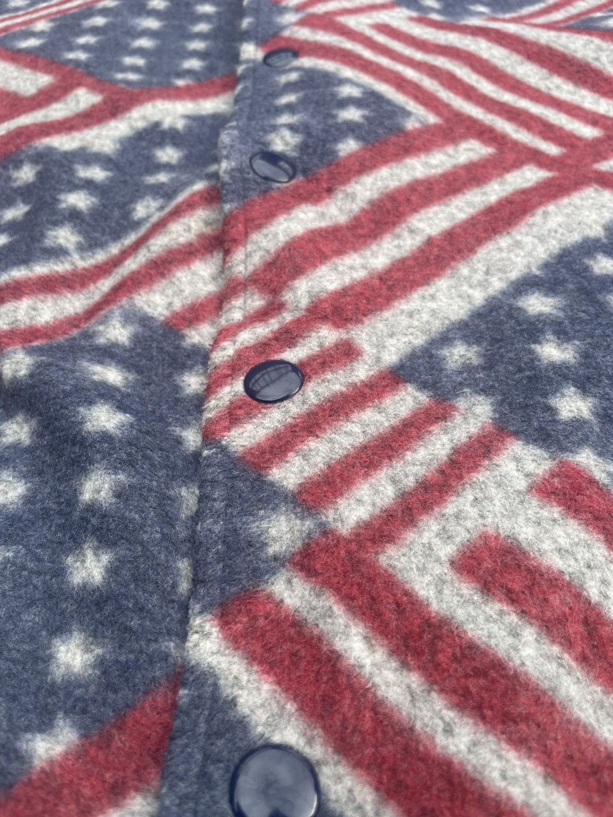 Japanese Brand Varsity Power To The People American Flag Jacket Size US M / EU 48-50 / 2 - 14 Thumbnail