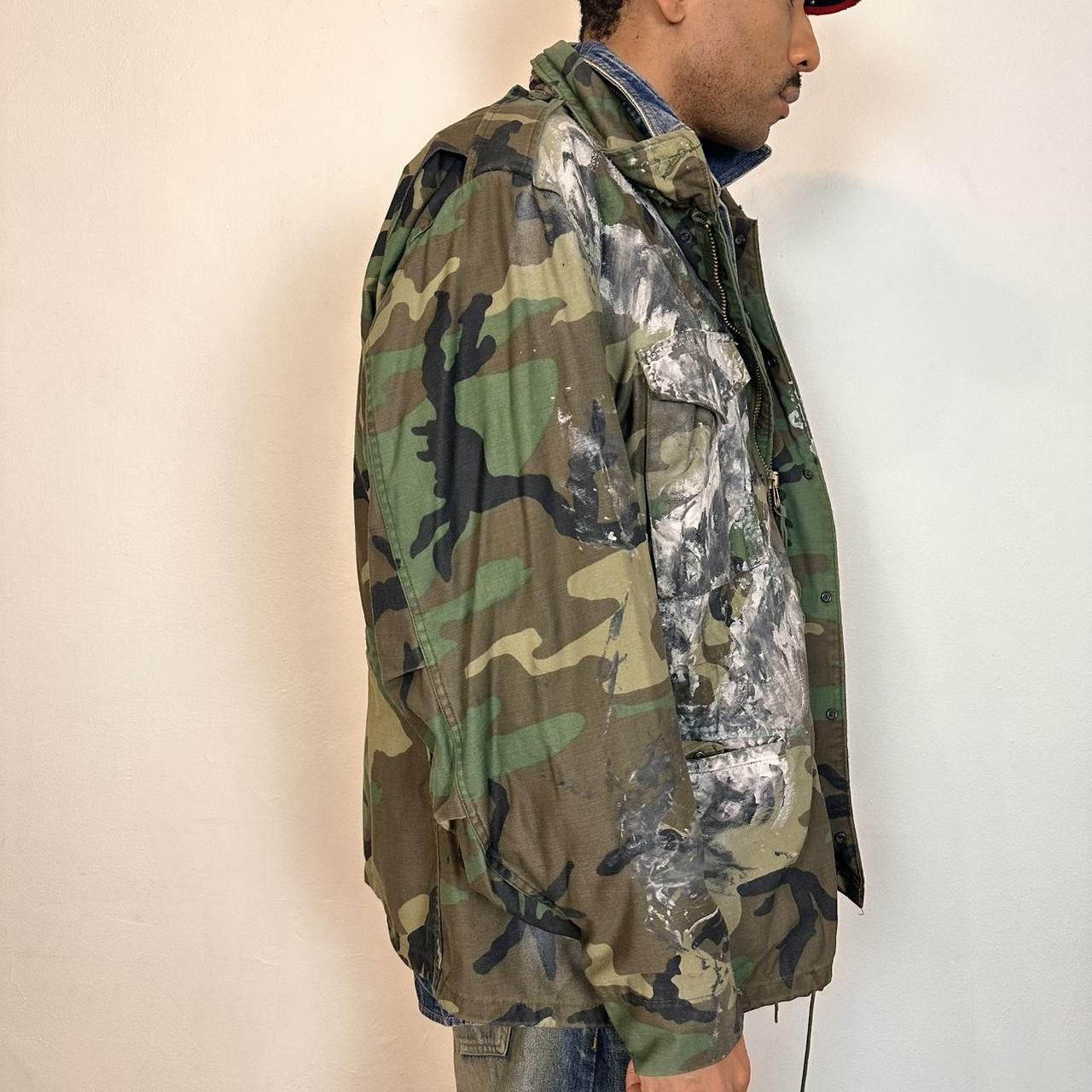 Vintage ASTROBOI* 'X Marks The Spot' Oversized Camo Jacket - XXL Size US XXL / EU 58 / 5 - 4 Thumbnail