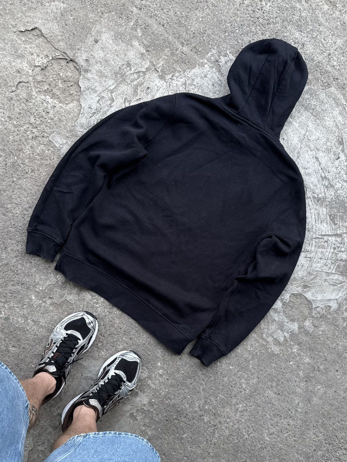 Primark NBA PRIMARK Y2K BROOKLYN NETS PULLOVER HYPE BAGGY HOODIE Size US L / EU 52-54 / 3 - 3 Thumbnail