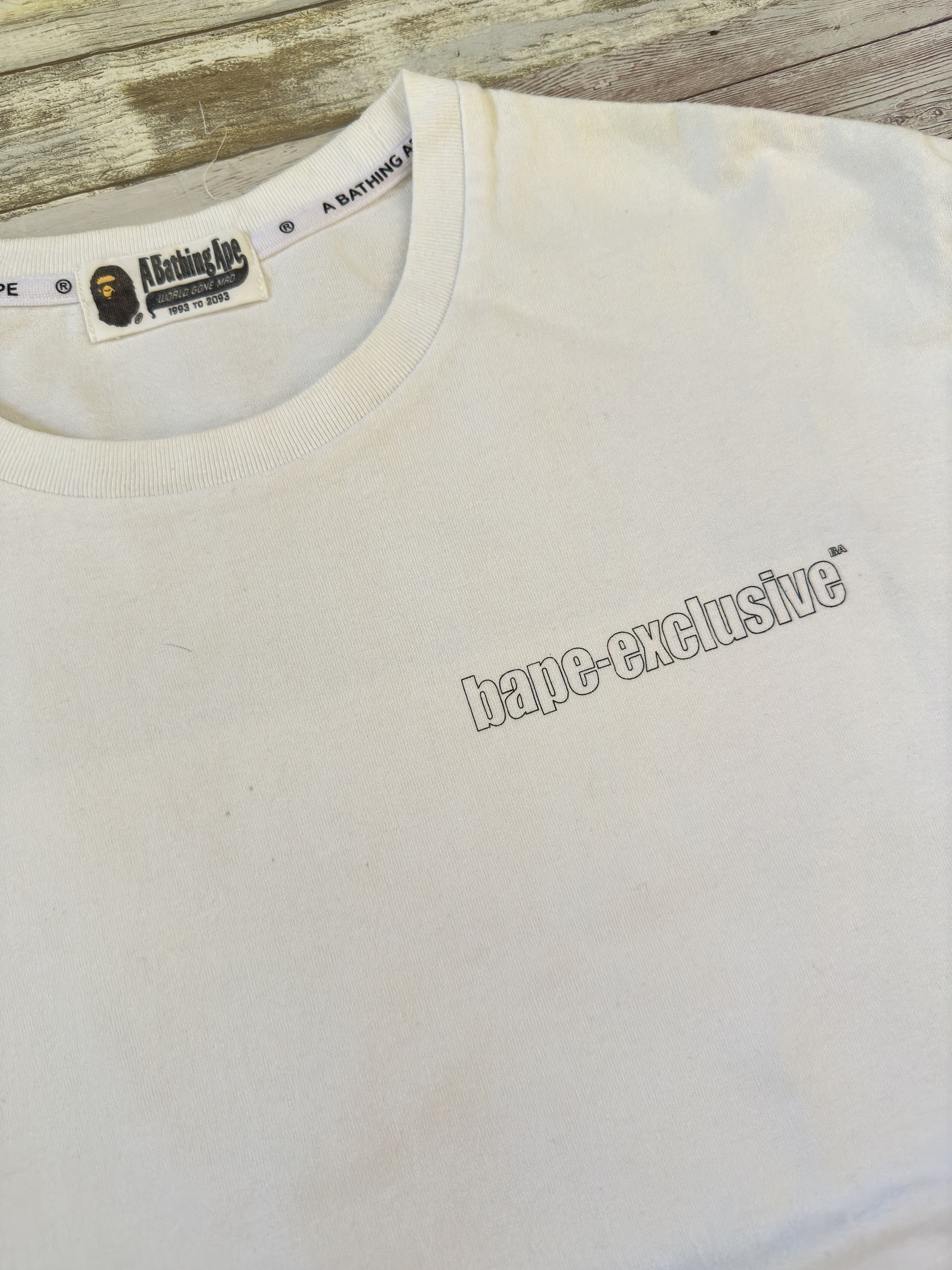 Bape Bape-Exclusive Tee Size ONE SIZE - 3 Thumbnail