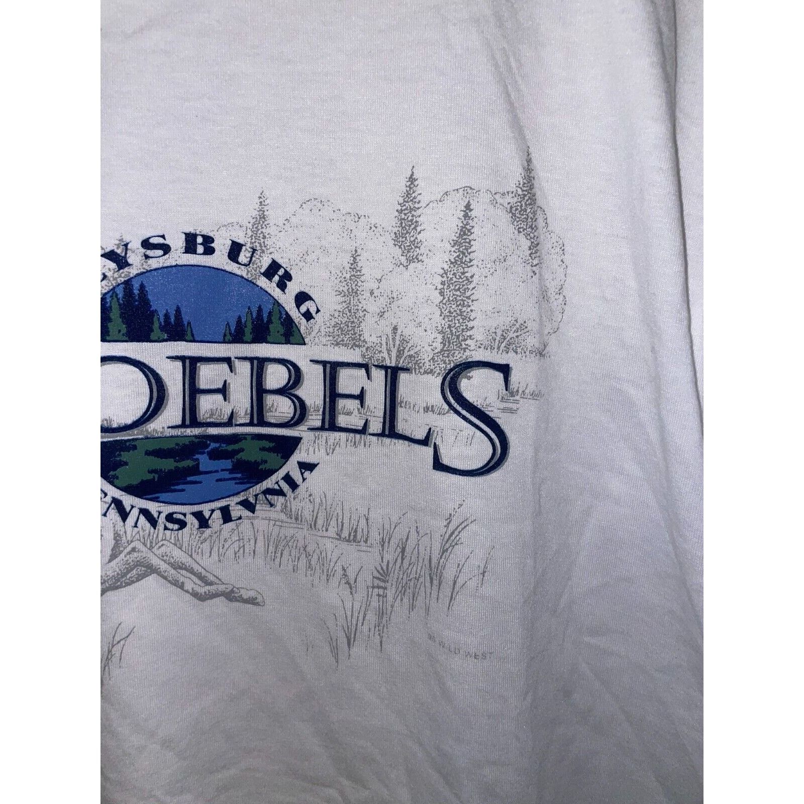 Jerzees 90s Vintage Elysburg PA Pennsylvania Knoebels Shirt VTG L Size US L / EU 52-54 / 3 - 4 Thumbnail