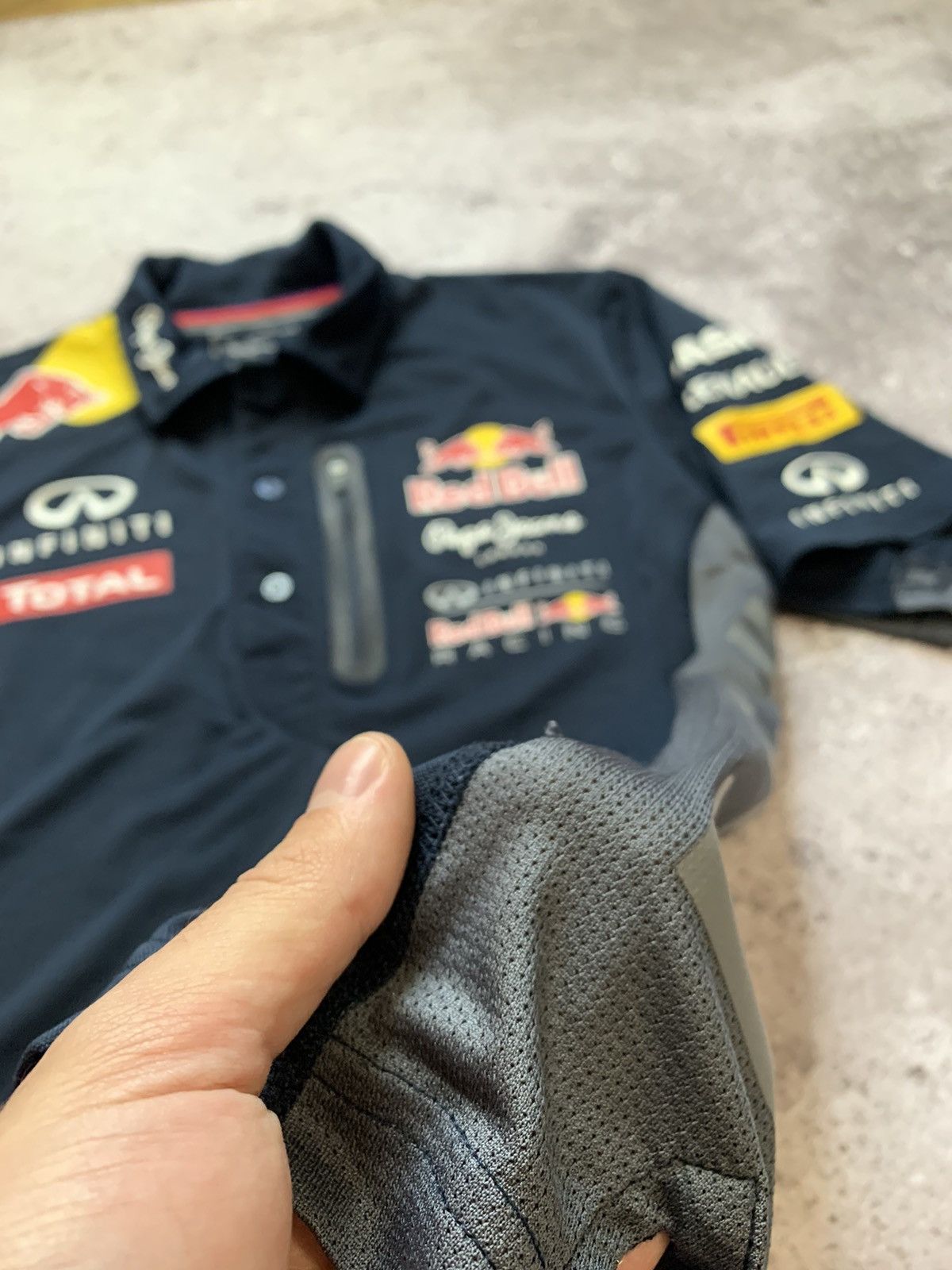 Pepe Jeans × Red Bull Pepe Jeans Infinity Red Bull F1 Racing Team Tee Size US M / EU 48-50 / 2 - 7 Thumbnail