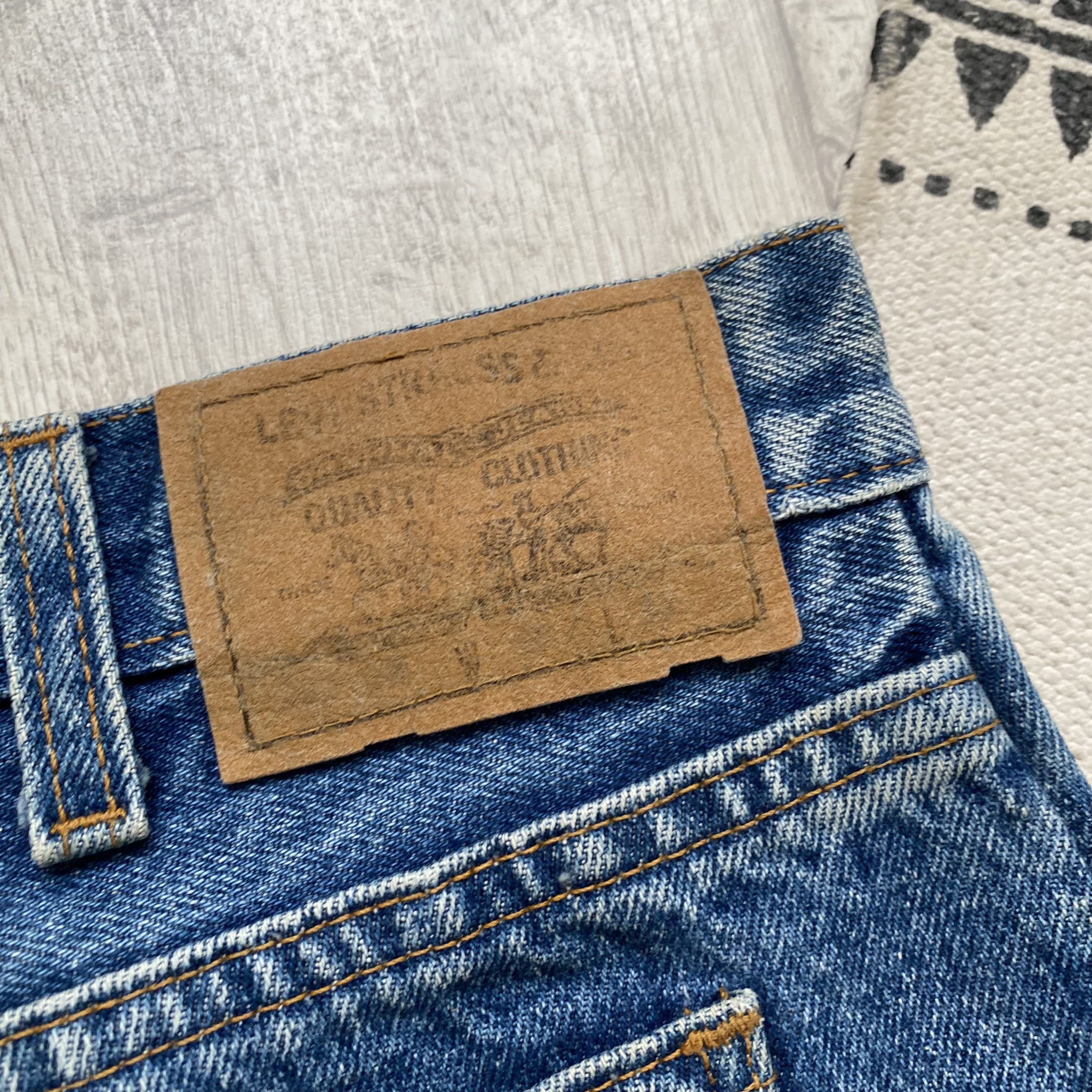 Levi's Vintage Clothing Vintage 70-80s Levis Orange tab Jeans Denim pants Made In UK Size US 32 / EU 48 - 14 Thumbnail