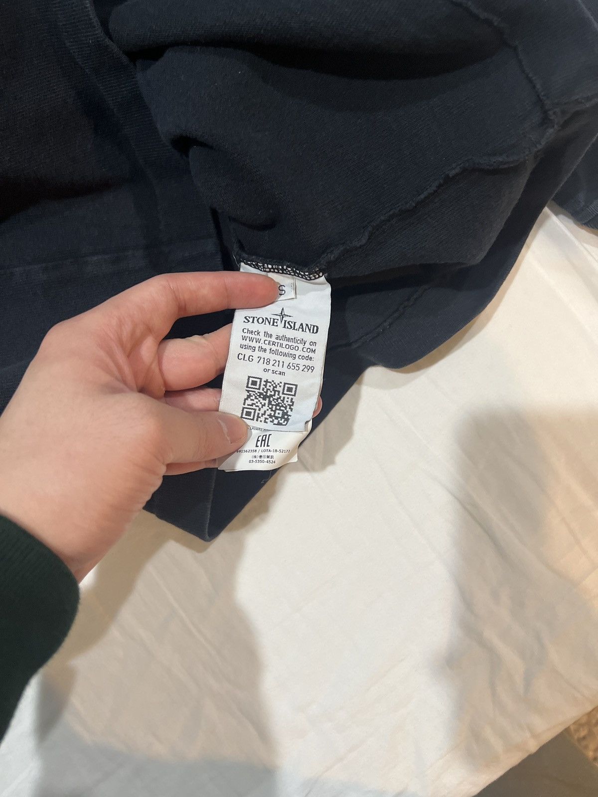 Stone Island Black Stone Island Sweatshirt Size US S / EU 44-46 / 1 - 4 Thumbnail