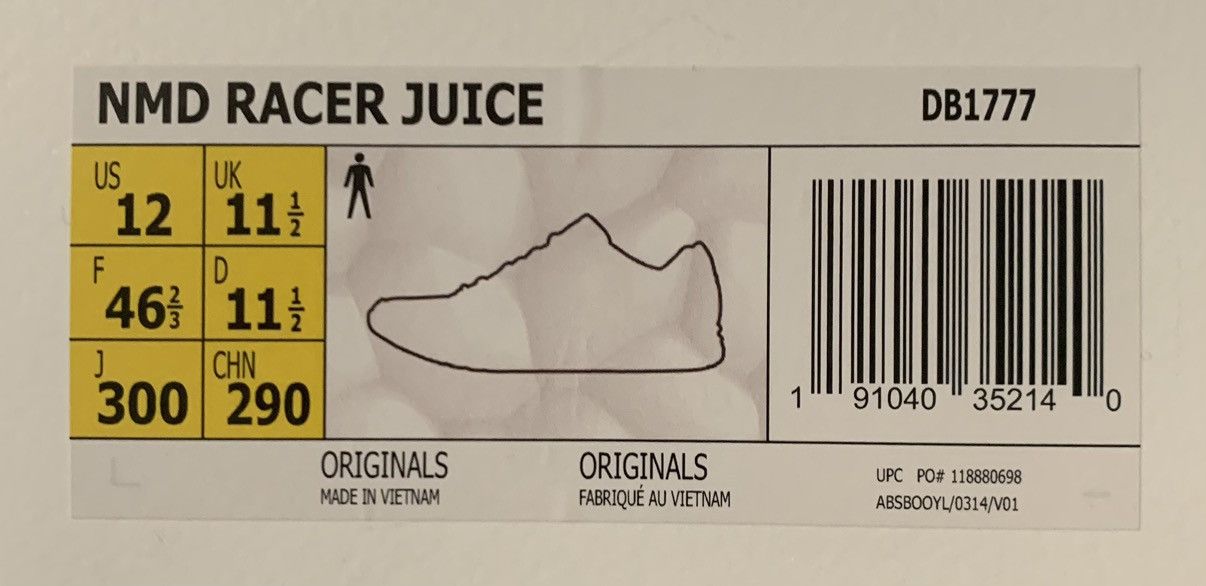 Adidas Adidas Consortium X Juice NMD Racer VNDS OG Box 🔥 Size US 12 / EU 45 - 8 Thumbnail