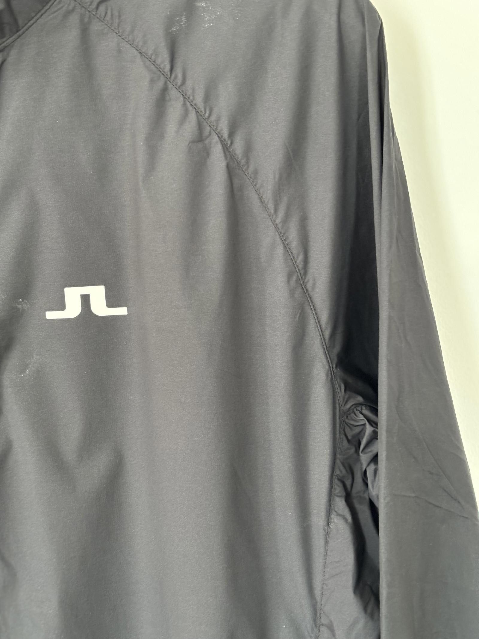 J.Lindeberg J. Lindberg Black Lightweight Windbreaker Jacket Size US L / EU 52-54 / 3 - 3 Thumbnail