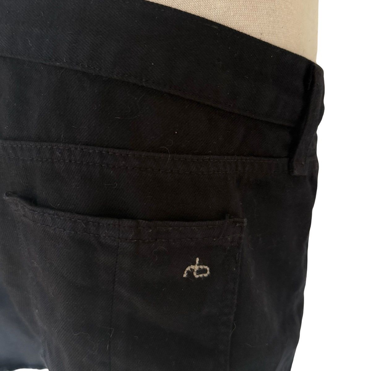 Rag & Bone rag & bone Black Cutoff Denim Shorts — Size 28 Size 28" / US 6 / IT 42 - 7 Thumbnail