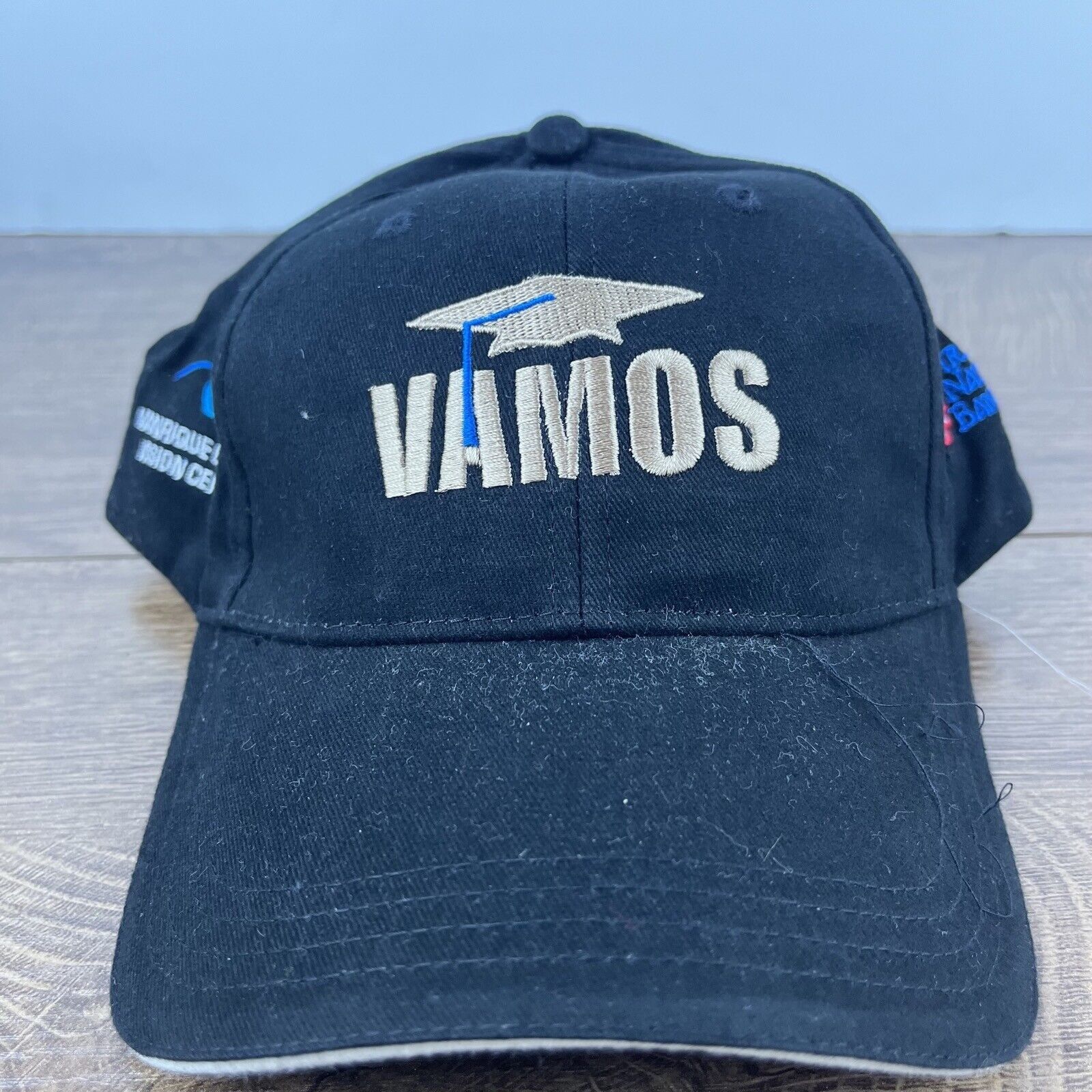 Other Vamos Graduation Hat Black Cap Hat Adjustable Hat Black Adul Size ONE SIZE - 2 Thumbnail
