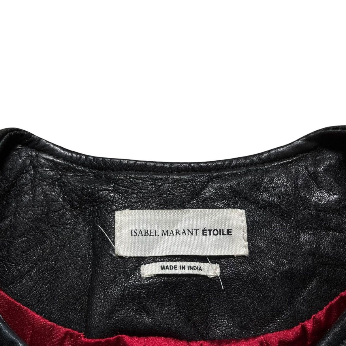 Isabel Marant × Japanese Brand Isabel Marant Etoile Kady Lamb Leather Jacket Size US M / EU 48-50 / 2 - 6 Thumbnail
