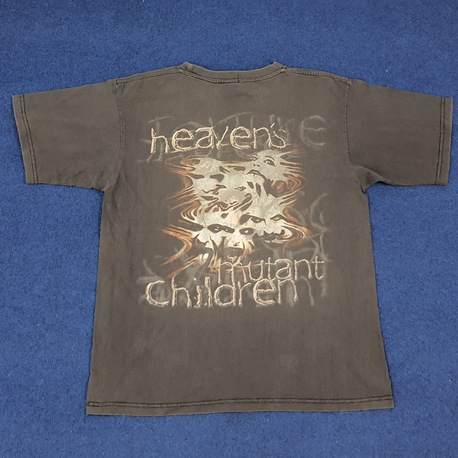 Band Tees × Vintage Vintage Cradle of Filth Band Heaven's Mutant Children Tshirt Size US L / EU 52-54 / 3 - 4 Thumbnail