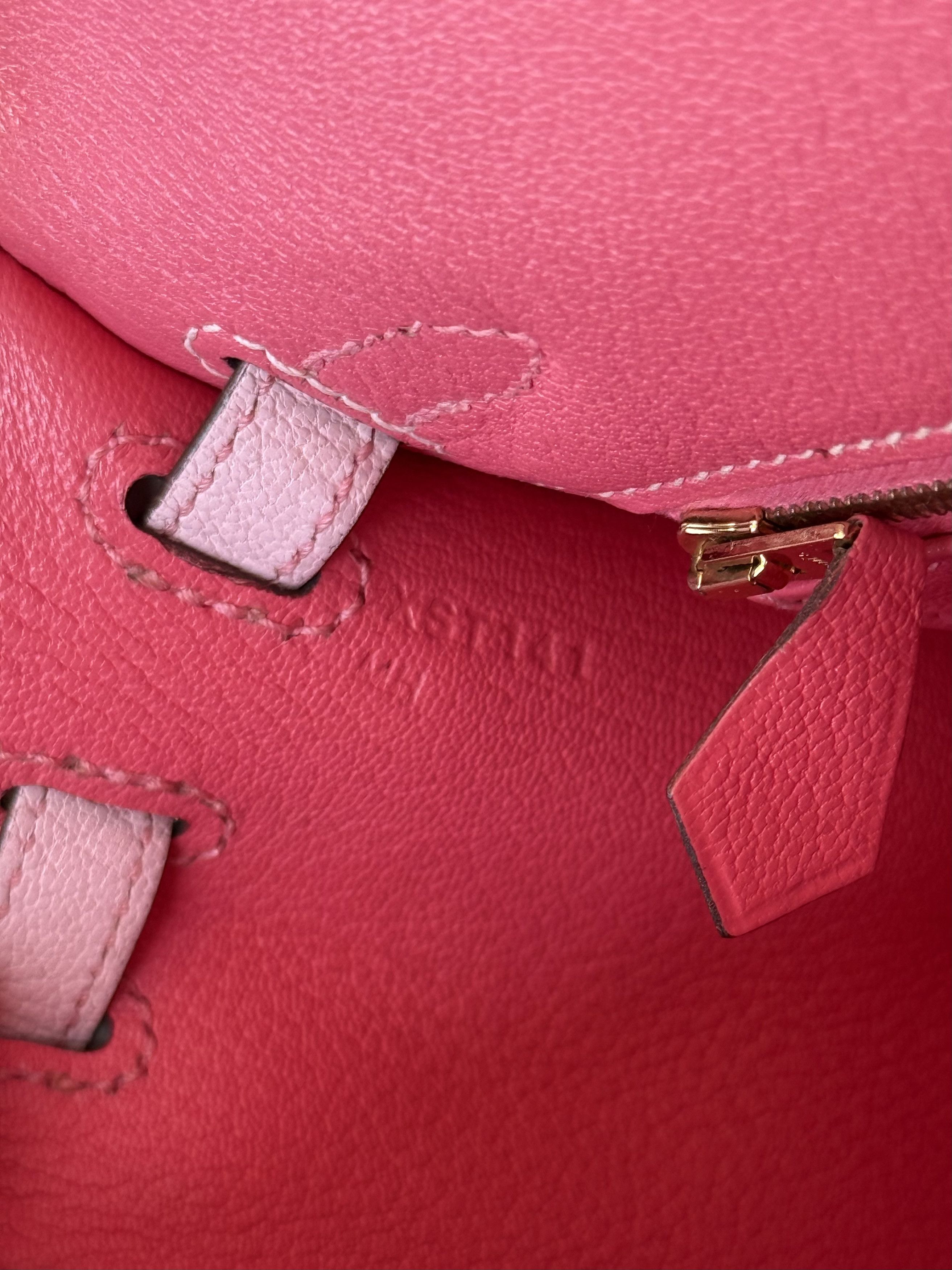 Hermes Bubble Gum & Barbie Pink Epsom & Gold Hardware Kelly 25 Size ONE SIZE - 8 Thumbnail