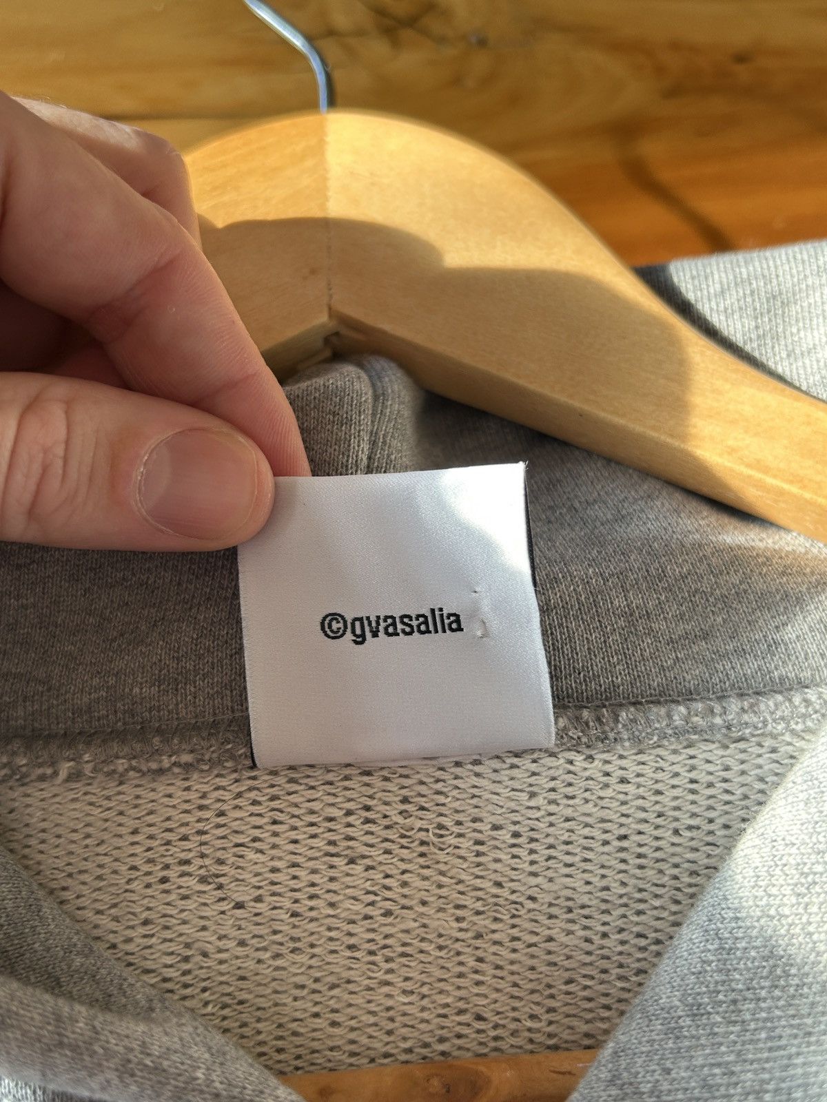 Vetements Name Tag Zip Hoodie Size US S / EU 44-46 / 1 - 6 Thumbnail
