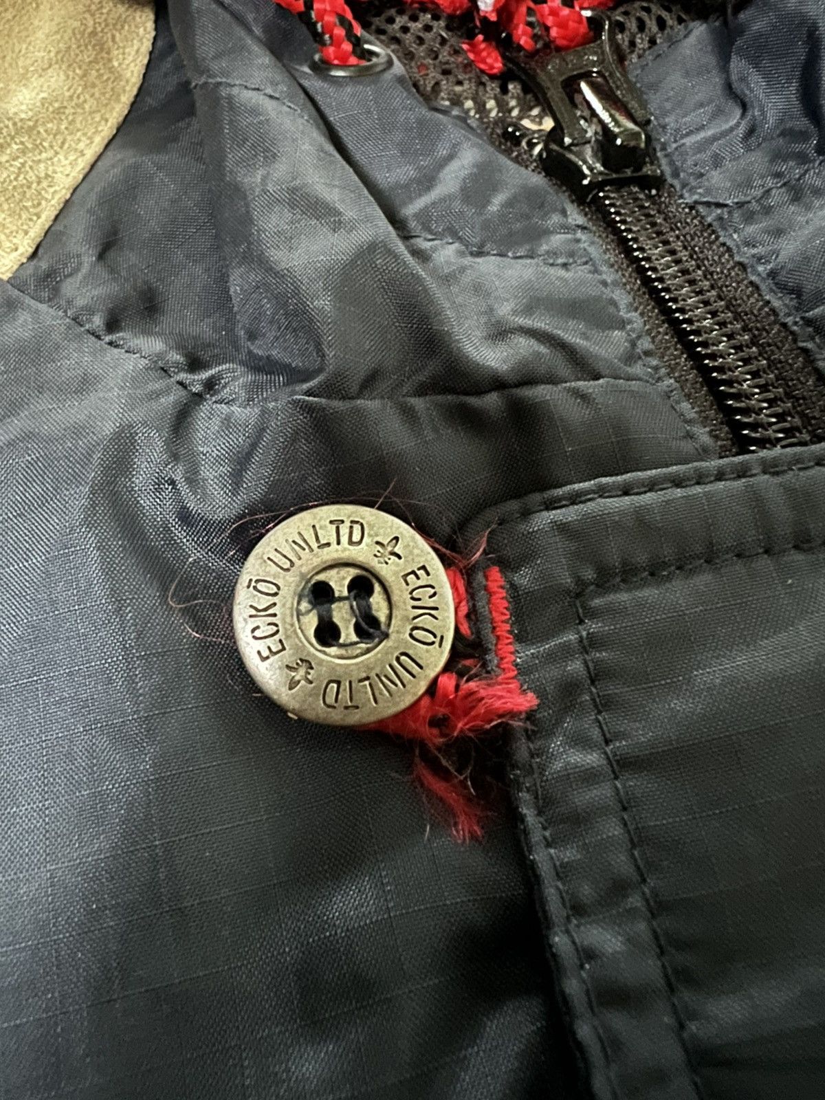 Ecko Unltd. Fire Y2K Ecko Pullover Windbreaker Anorak Steep Tech Style Size US XL / EU 56 / 4 - 19 Thumbnail