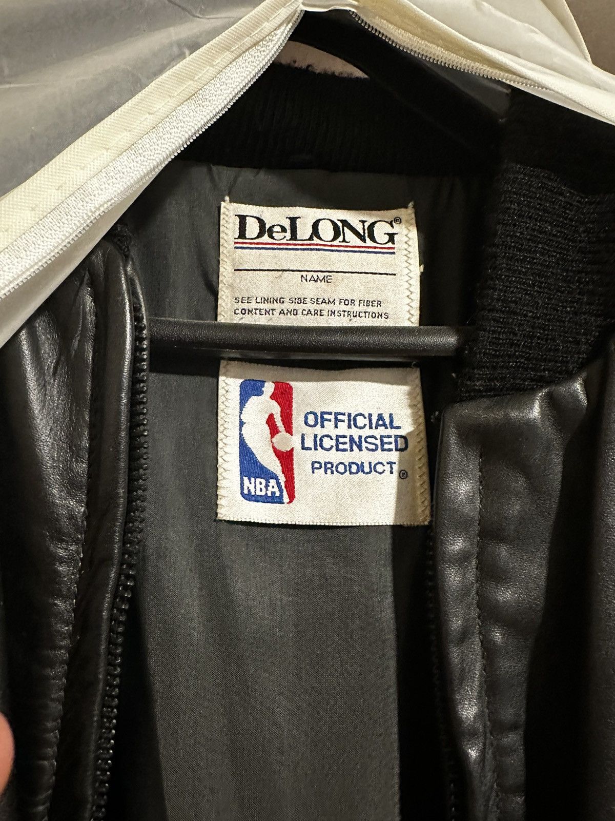 Delong Rare Player-Worn Vintage Bullets NBA Jacket Size US XXL / EU 58 / 5 - 6 Thumbnail