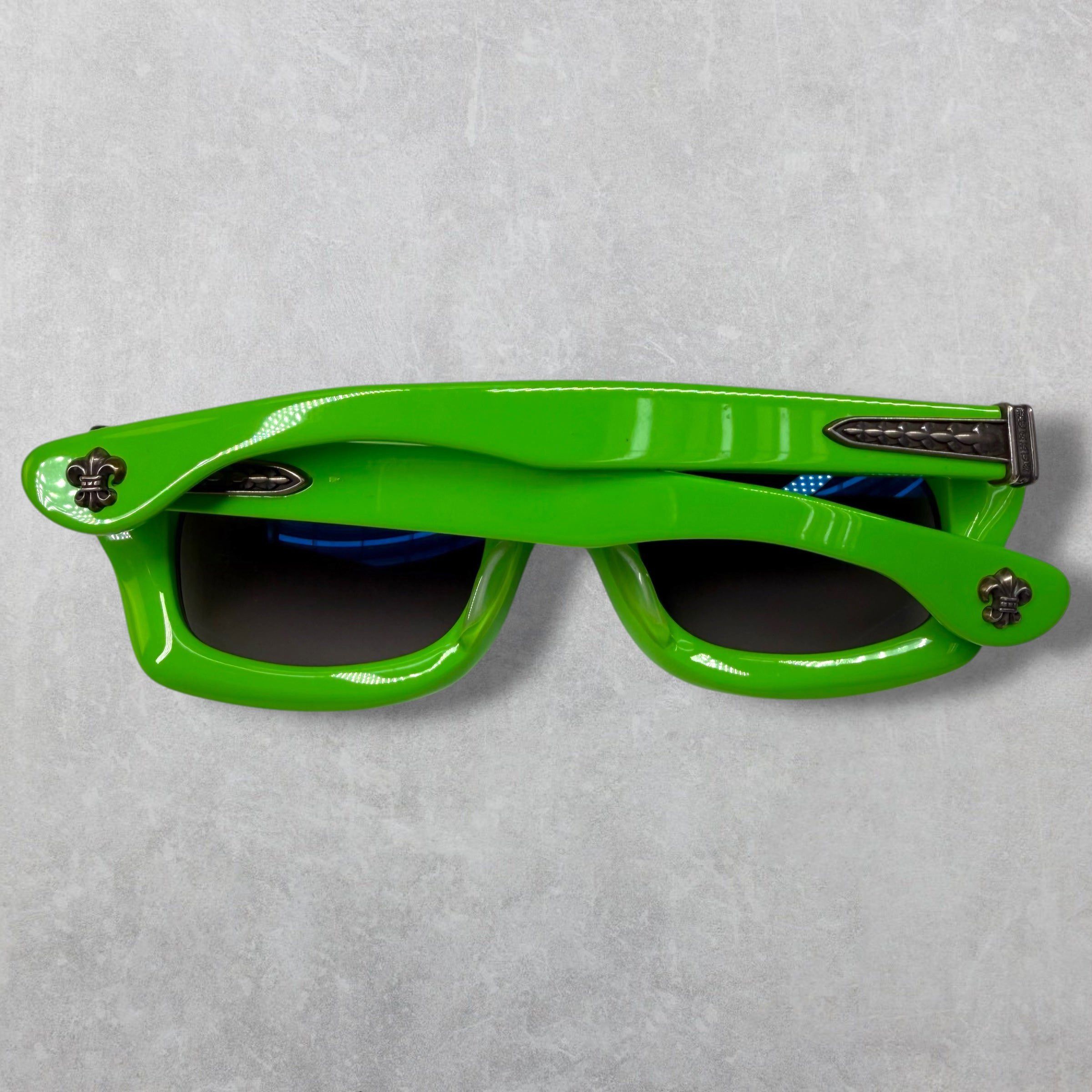 Chrome Hearts Chrome Hearts Steezin Green Sunglasses Size ONE SIZE - 6 Thumbnail