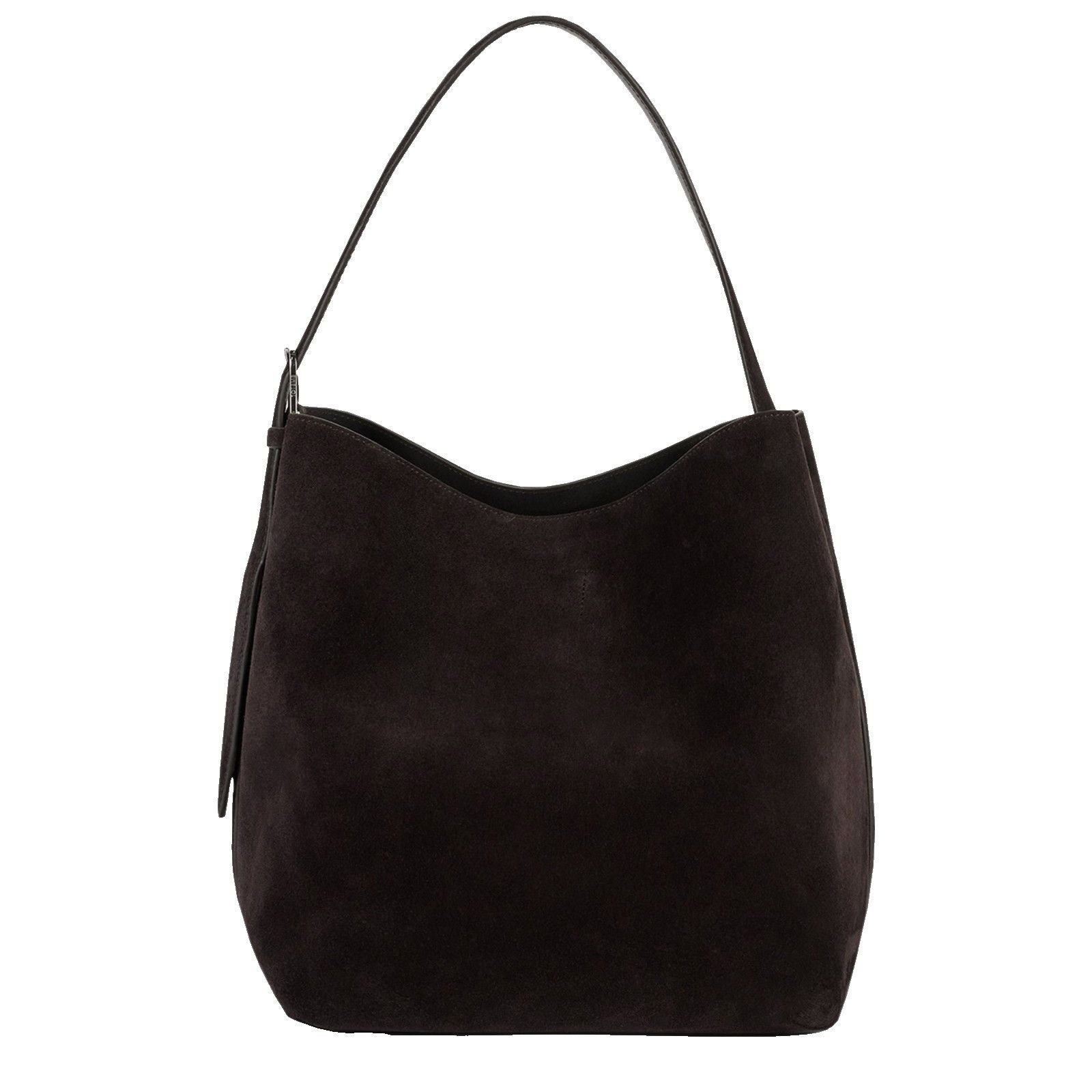 Toteme TOTEME Espresso Medium Suede Tote Bag New & Authentic Size ONE SIZE - 1 Thumbnail