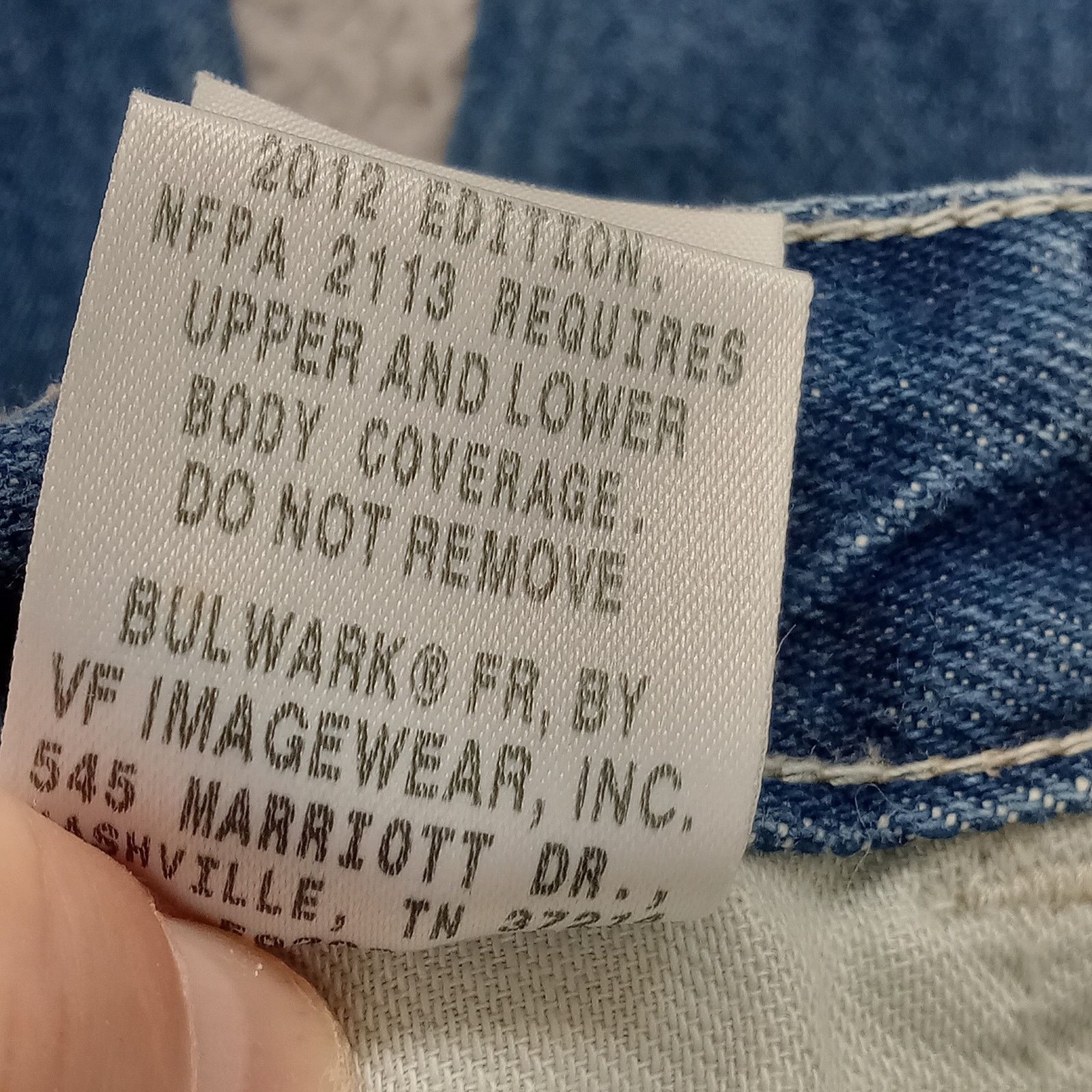Bulwark Bulwark FR Jeans 38 X 34 Mens Reflective Shuttle Tape Denim Size US 38 / EU 54 - 7 Thumbnail