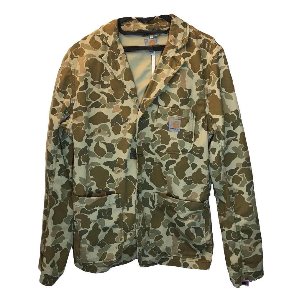 Carhartt × Carhartt Wip Carhartt Duck Jacket Brown Size US M / EU 48-50 / 2 - 1 Thumbnail
