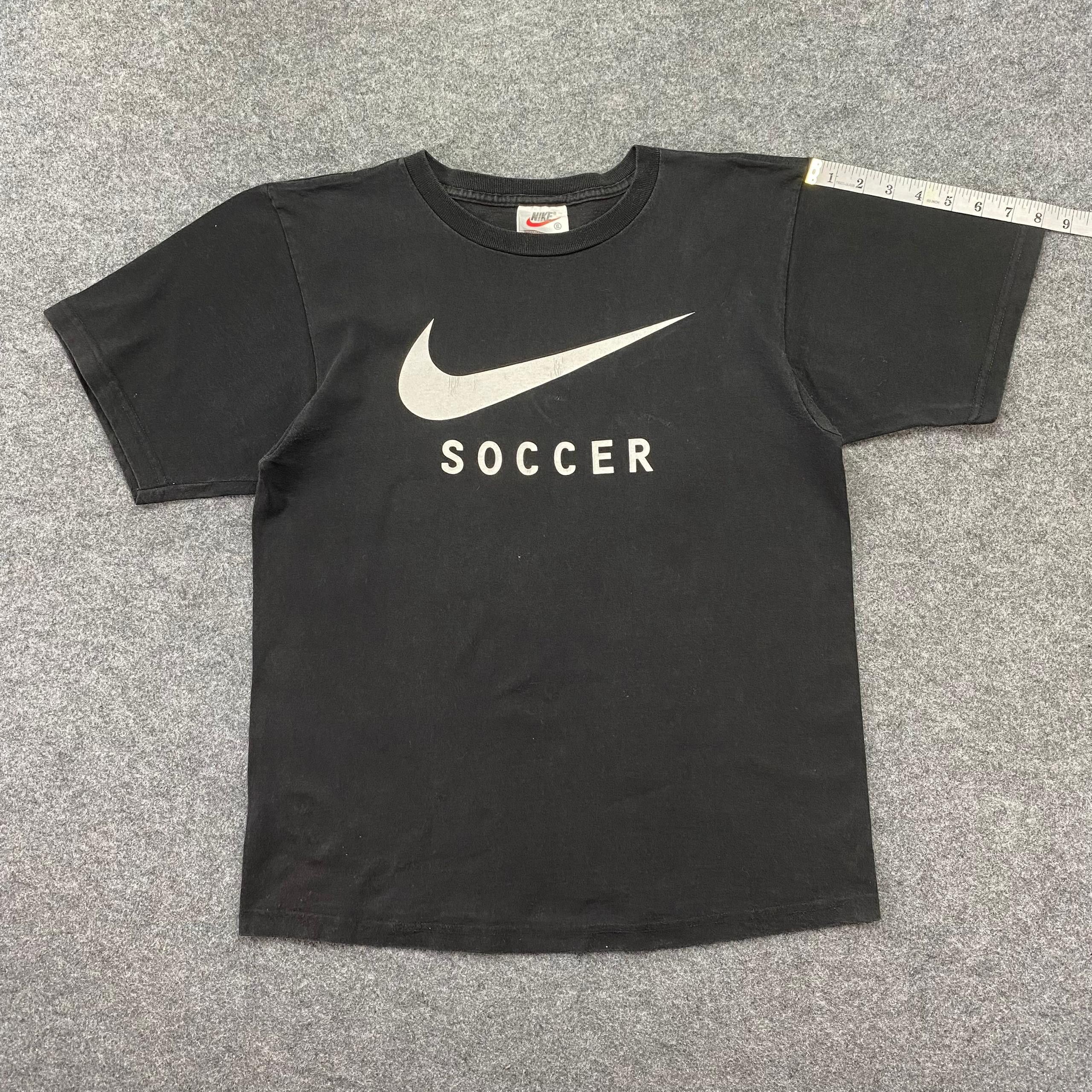 Nike Vintage 90s Nike Soccer Tshirt Size US XL / EU 56 / 4 - 3 Thumbnail