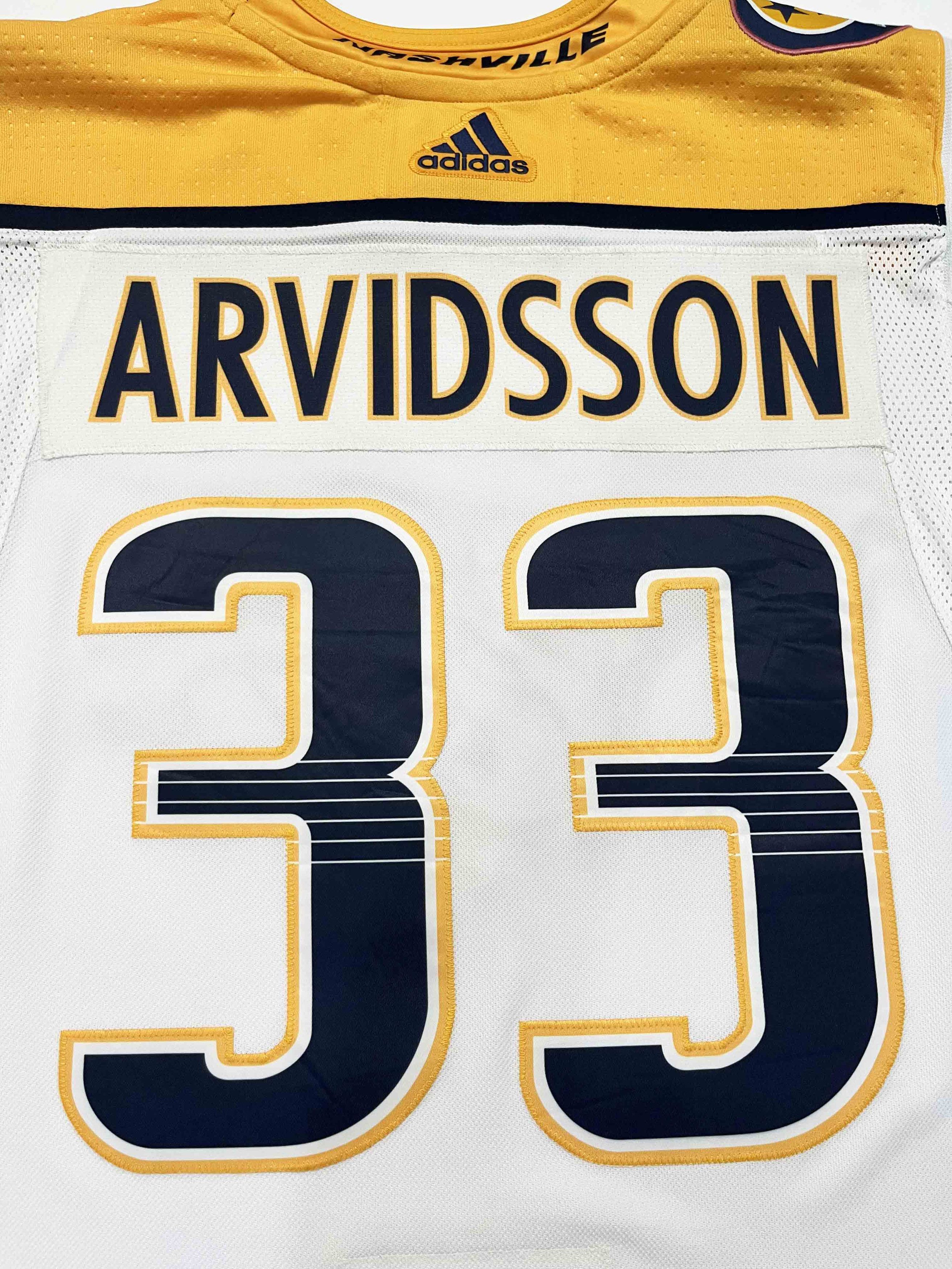 Adidas Adidas Nashville Predators ARVIDSSON #33 NHL Hockey Jersey Size US L / EU 52-54 / 3 - 5 Thumbnail