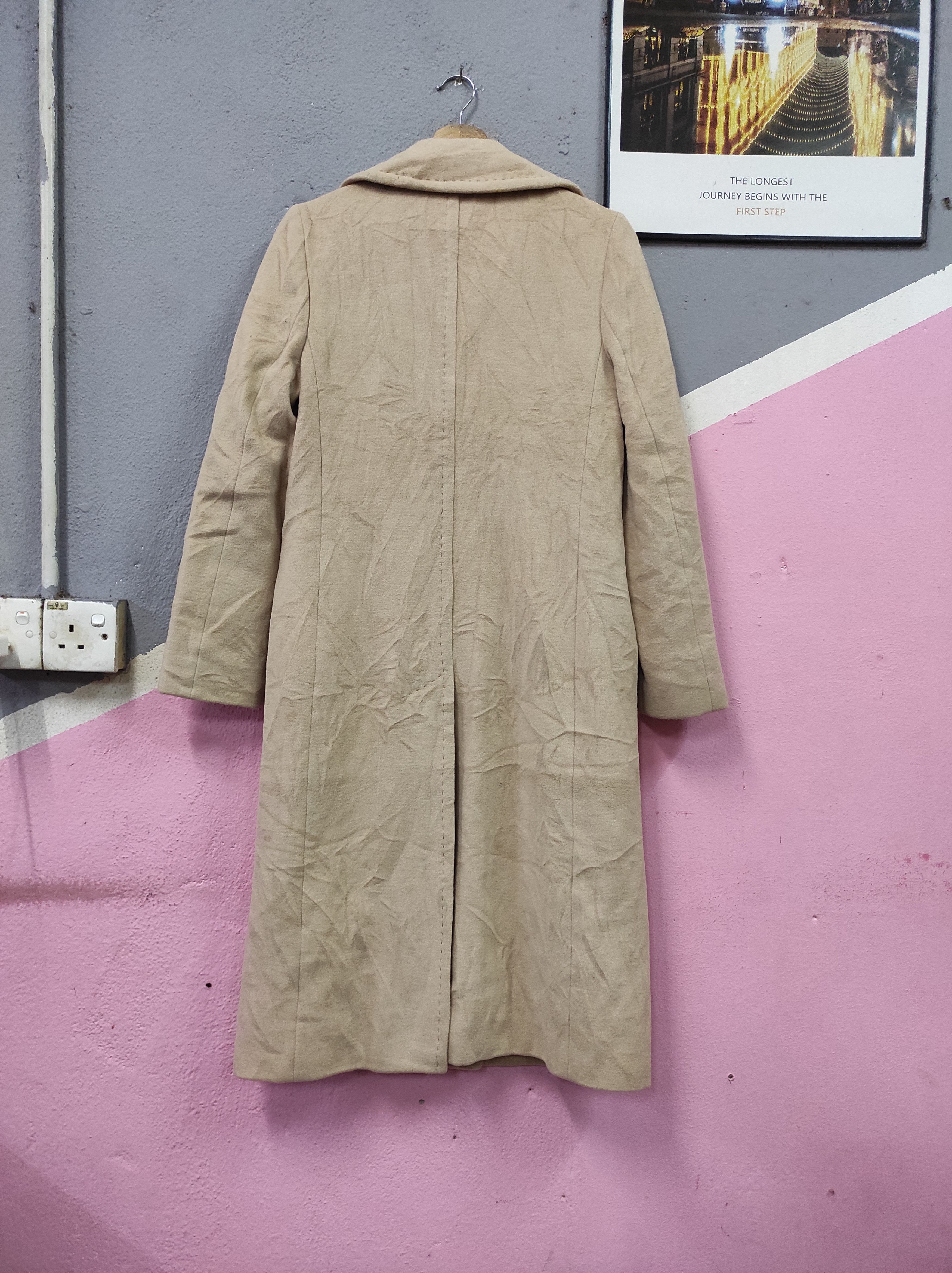 MAX&Co. × Max Mara MAX & CO CLASSICS COAT OVERCOAT LONG JACKET Size M / US 6-8 / IT 42-44 - 7 Thumbnail
