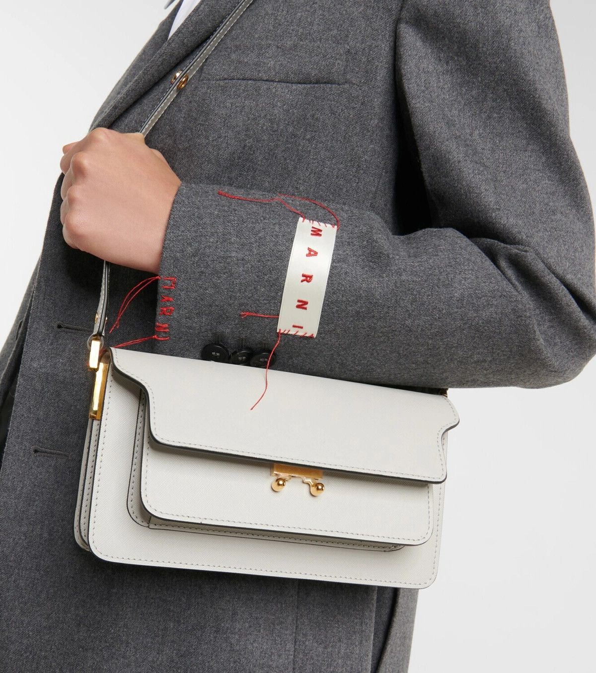 Marni o1y1125 Size : OS / Crossbody Bag in Light Gray Size ONE SIZE - 4 Thumbnail