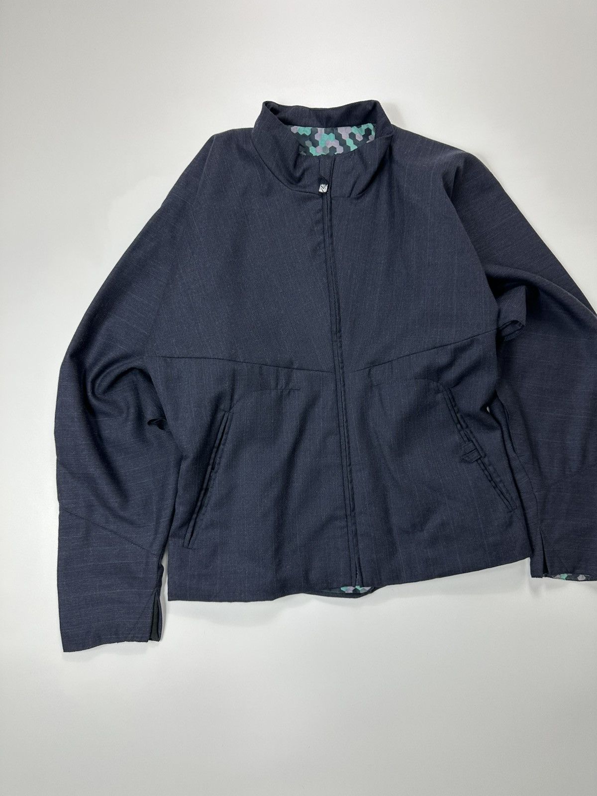 Nike Rare Nike Kimono Reverse Tag Jacket Blue Size M / US 6-8 / IT 42-44 - 4 Thumbnail