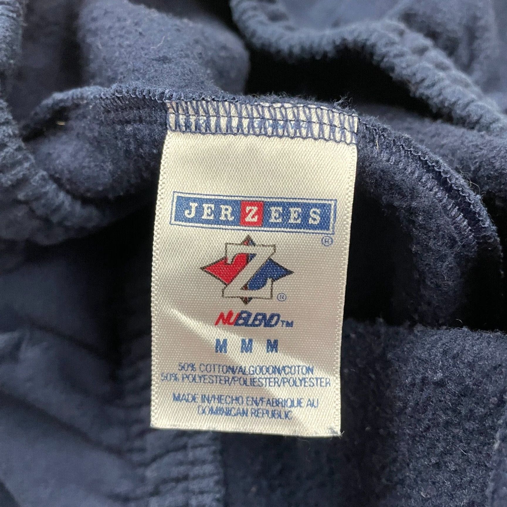 Jerzees Jerzees Sweatpants Mens Regular Straight Leg Blue 28x30 Fleece Pocket Elastic Waist Casual Sports USA 28 Inseam Men's Pants Size US 31 - 6 Thumbnail