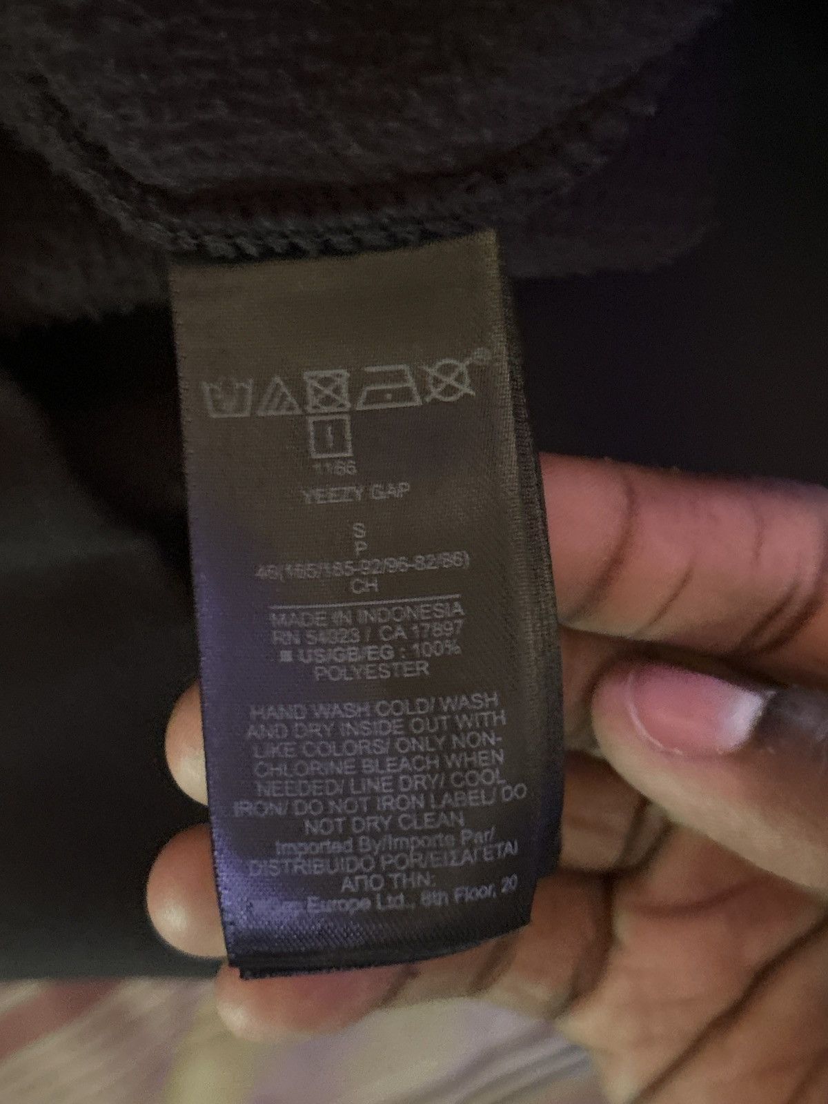 Gap × Yeezy Yeezy gap fleece hoodie Size US S / EU 44-46 / 1 - 4 Thumbnail