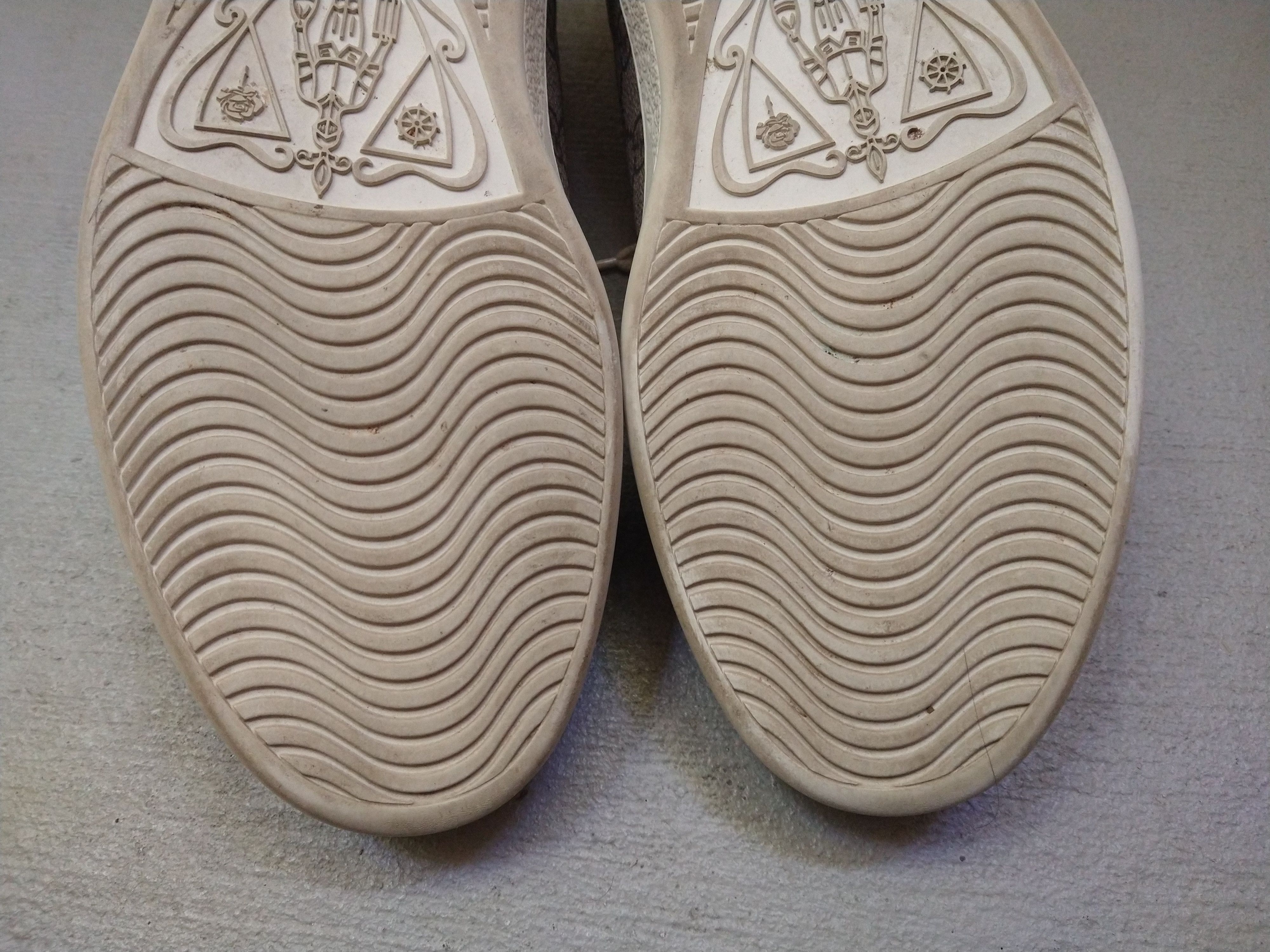 Gucci Gucci Ace Sneakers Size 10.5 Monogram Brown Green Low Size US 10.5 / EU 43-44 - 18 Thumbnail