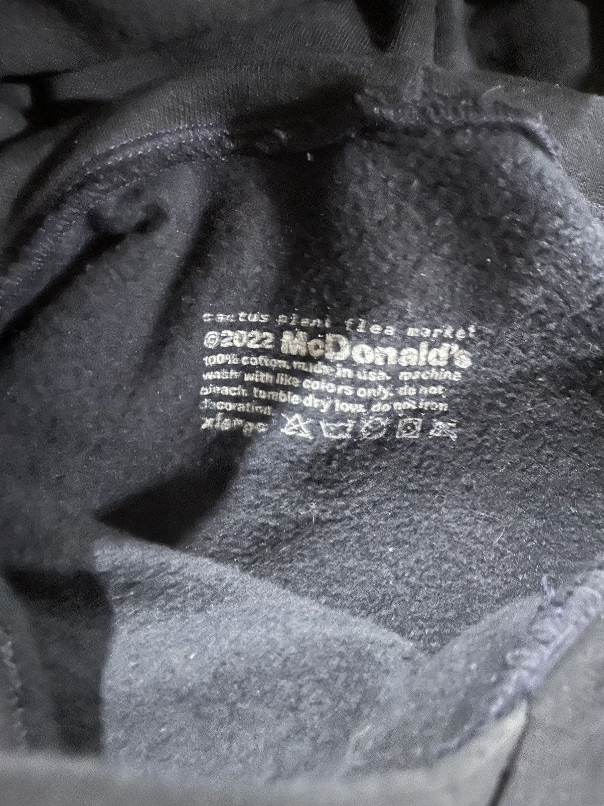 Cactus Plant Flea Market CPFM x McDonald’s Team Big Mac Hoodie Black Size US L / EU 52-54 / 3 - 7 Thumbnail