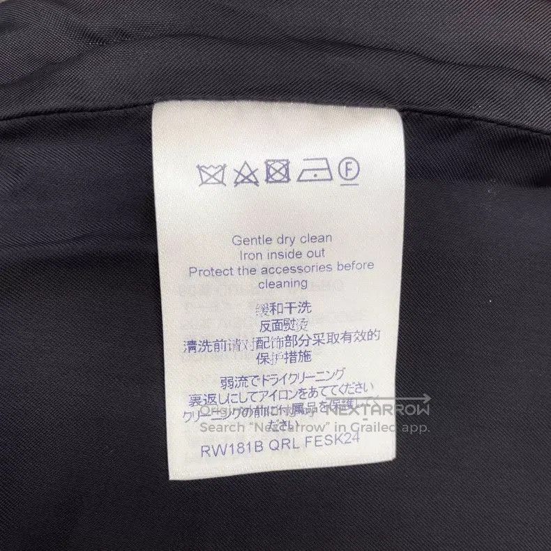Louis Vuitton Louis Vuitton Zip skirt Size 41" - 5 Thumbnail