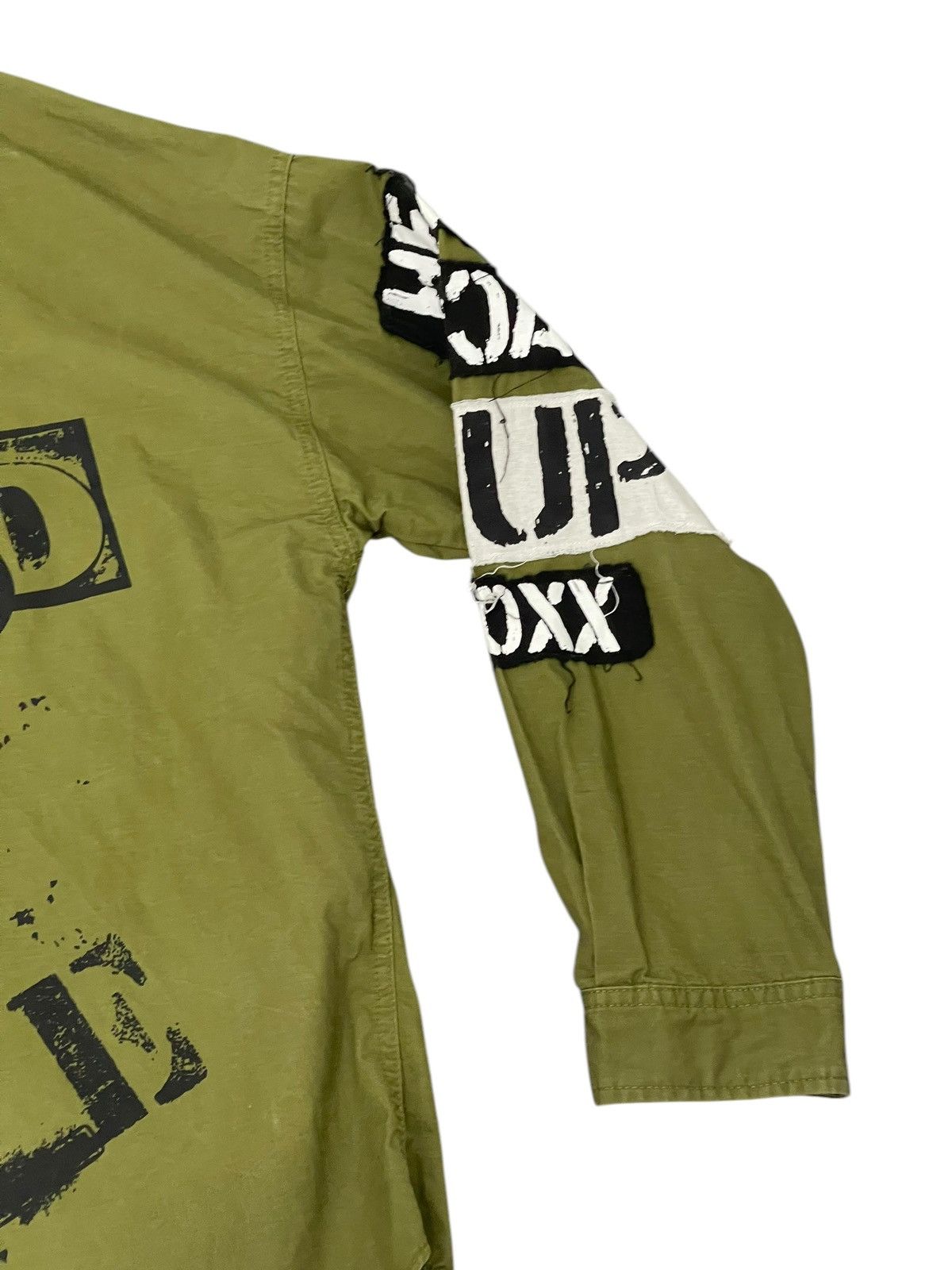Japanese Brand Anarchy Bike Star Military Poem Shirt 6🟩7 Size US XL / EU 56 / 4 - 13 Thumbnail