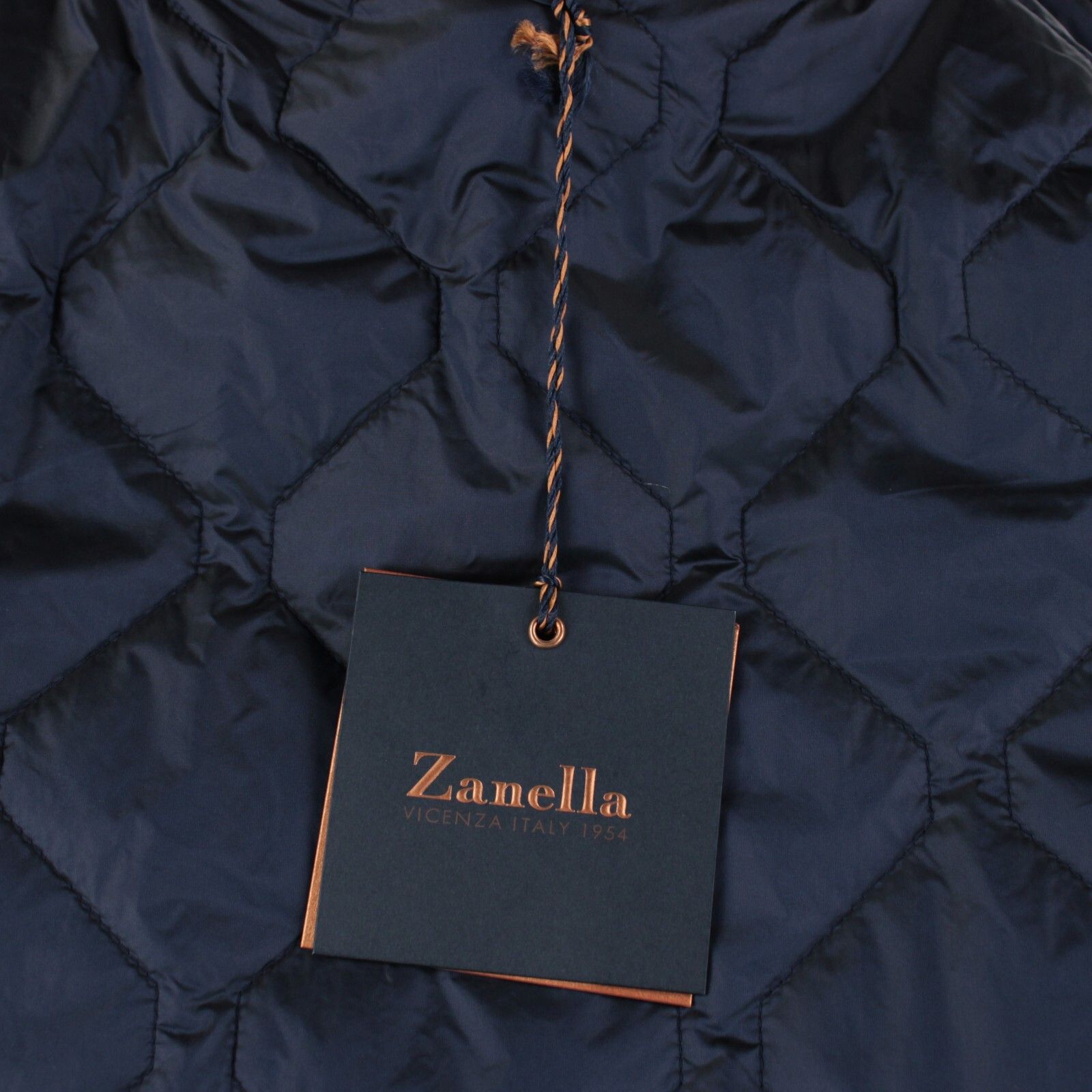 Zanella Zanella Jacket Size L US In Blue Polyester Size US L / EU 52-54 / 3 - 8 Thumbnail