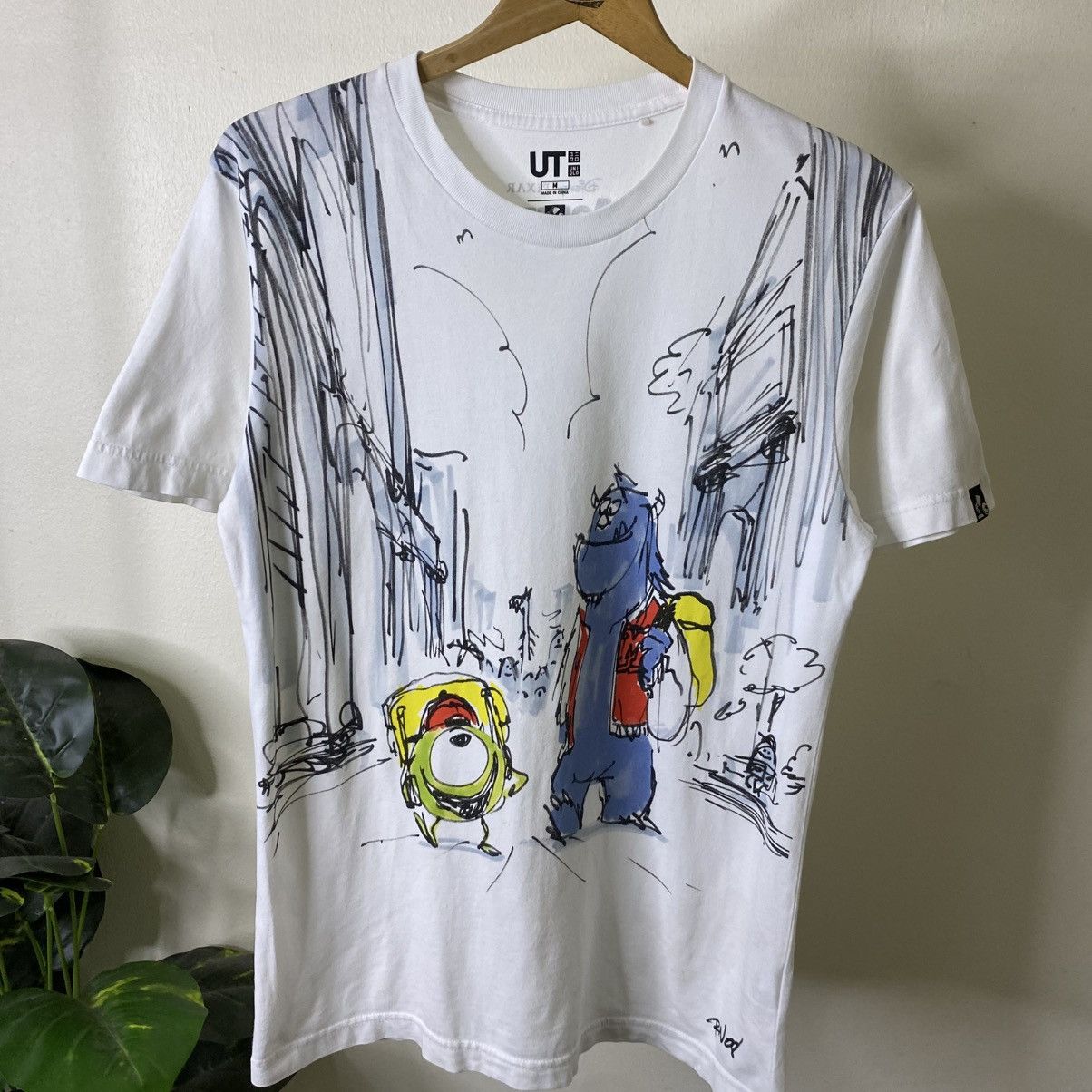 Disney Uniqlo UT x Disney Pixar Monster University Collaboration T Size US M / EU 48-50 / 2 - 2 Thumbnail