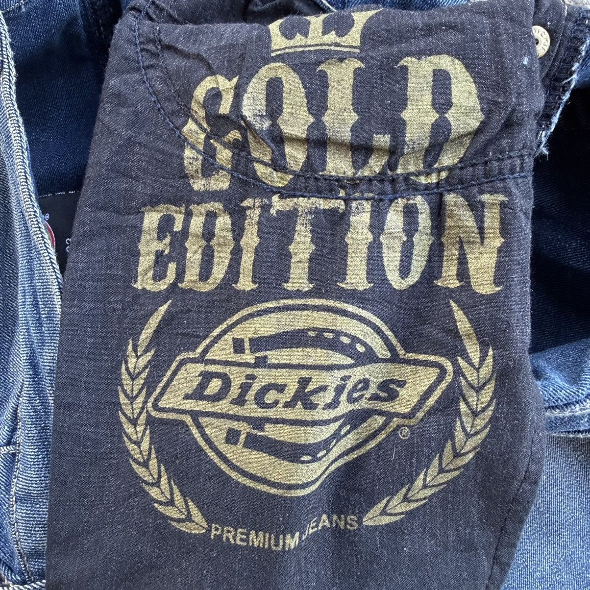 Dickies W34 VINTAGE DICKIES SKINNY DENIM PACTH JEAN PANTS Size US 34 / EU 50 - 17 Thumbnail