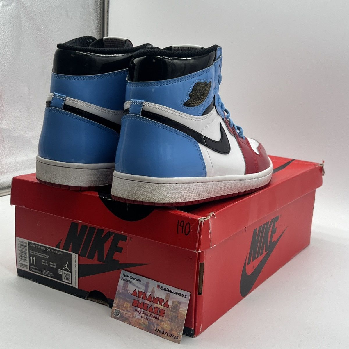 Nike Air Jordan 1 high fearless Size US 11 / EU 44 - 5 Thumbnail