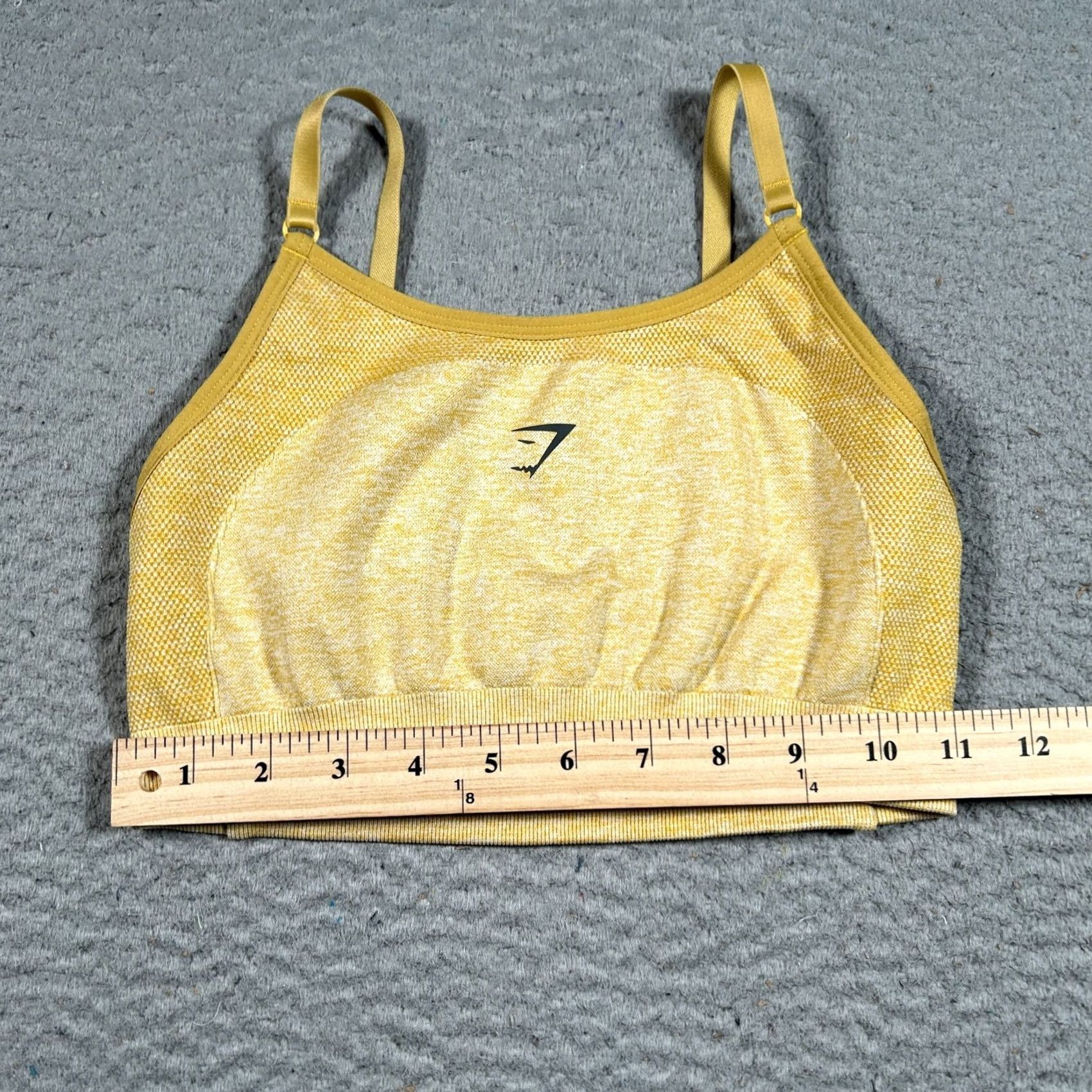 Gymshark Gymshark Yellow Strappy Sports Bra Womens M Adult Medium Yellow Basketball? Size ONE SIZE - 6 Thumbnail