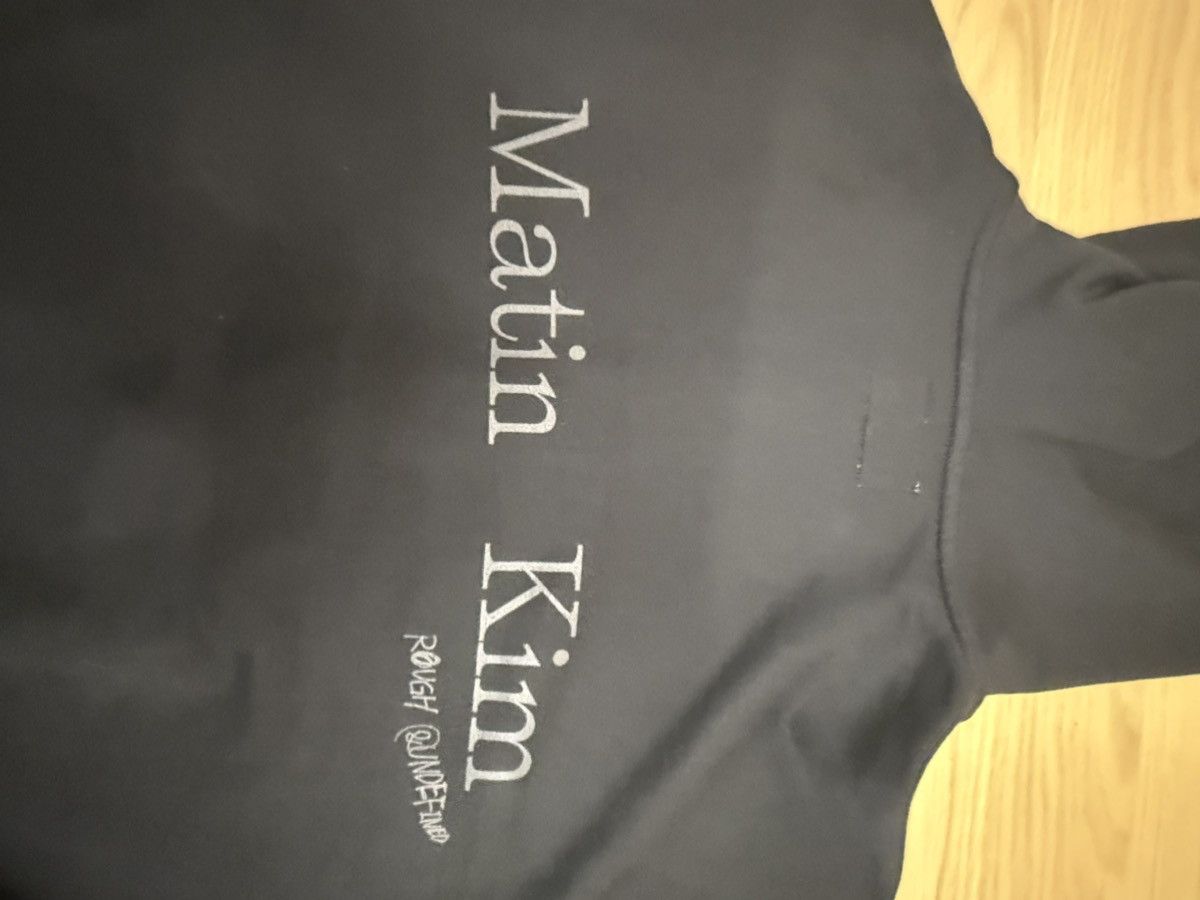 Matin Kim MATIN KIM “ROUGH @UNDERCAMP” Zip Hoodie – Black Size US XL / EU 56 / 4 - 13 Thumbnail