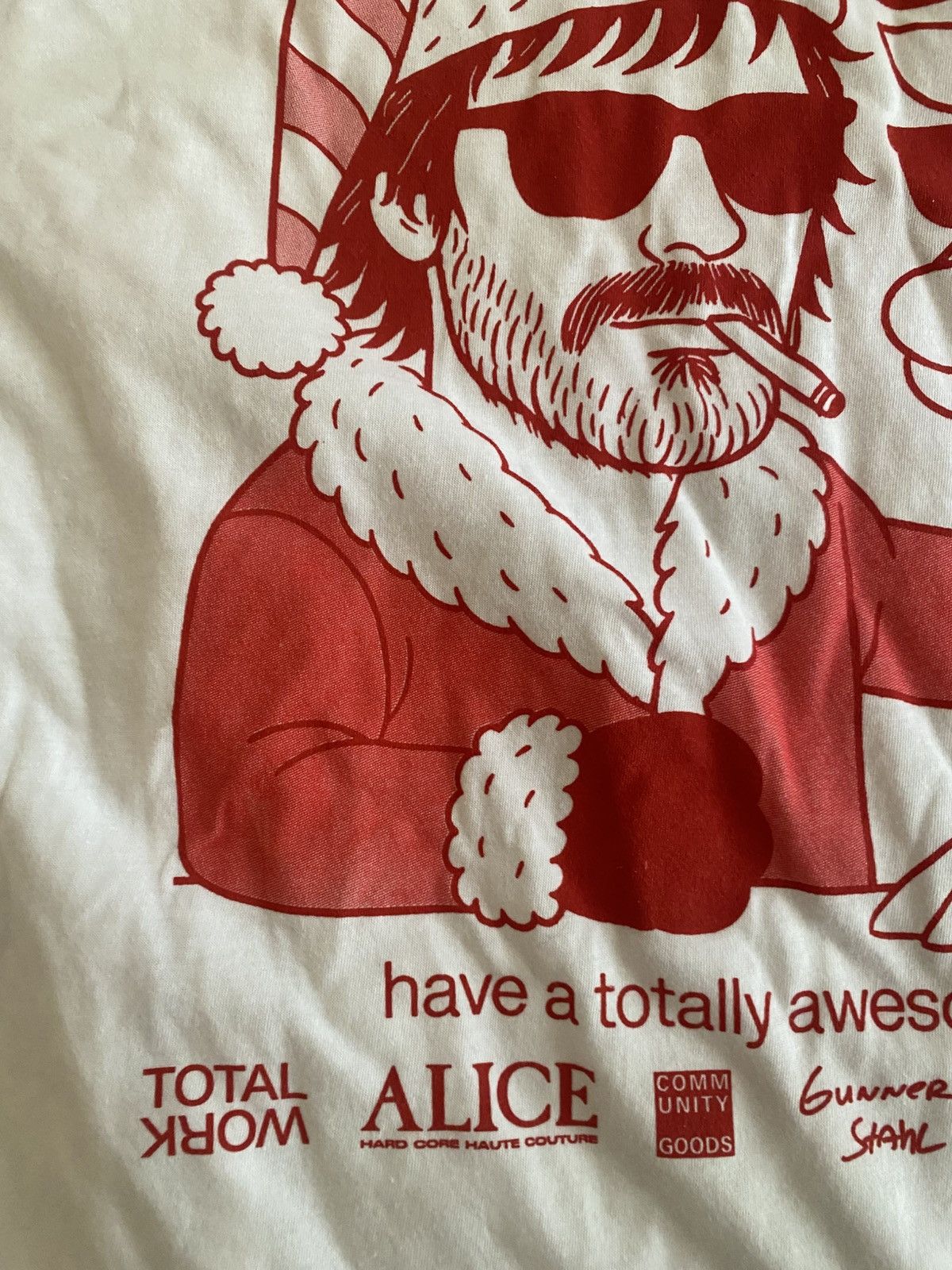 Holiday Brand Holiday Luke’s Community Goods Gunner Stahl Christmas Tee Size US L / EU 52-54 / 3 - 5 Thumbnail