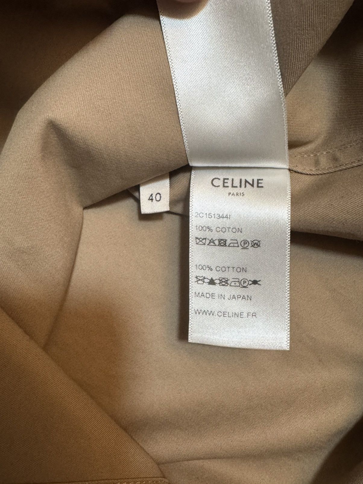 Celine Celine shirt Size M / US 6-8 / IT 42-44 - 3 Thumbnail