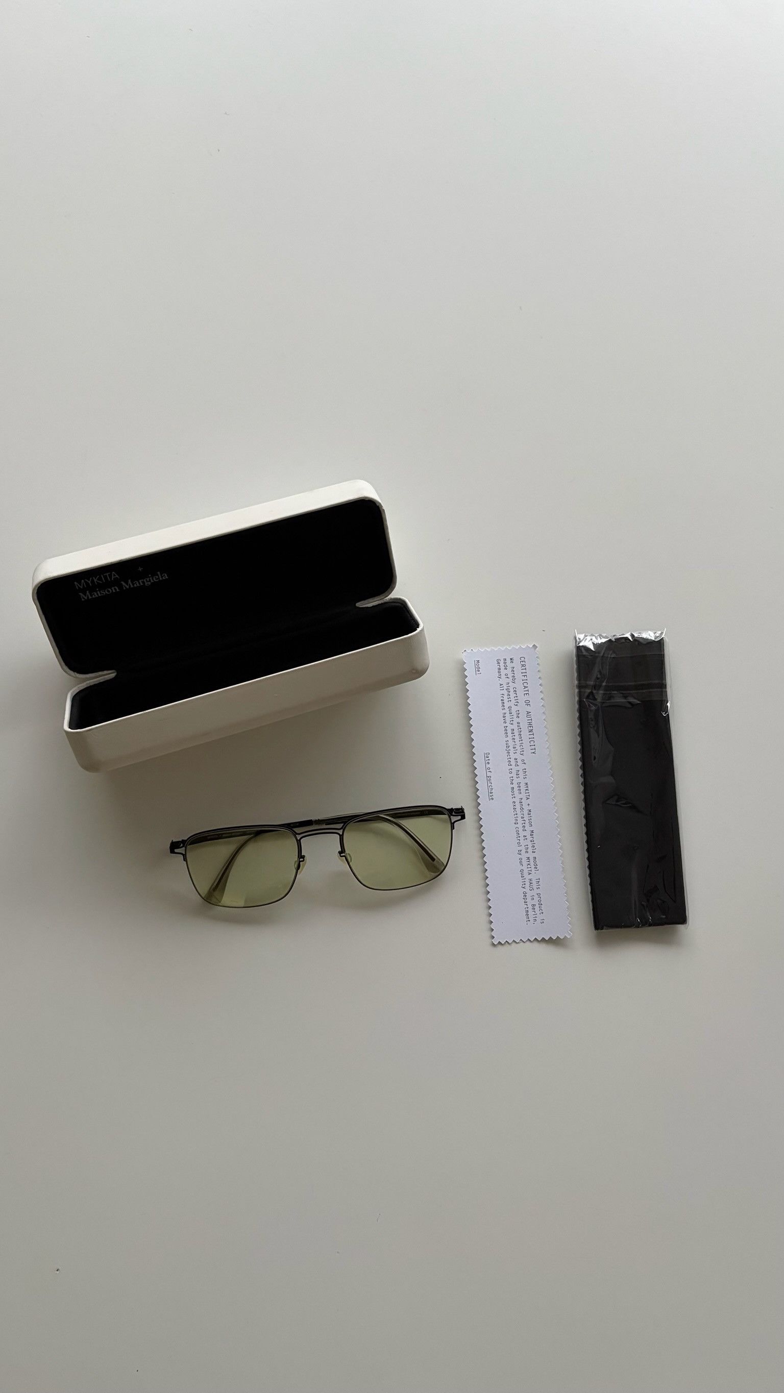 Maison Margiela Discontinued MYKITA × Maison Margiela Sunglasses Size ONE SIZE - 1 Thumbnail