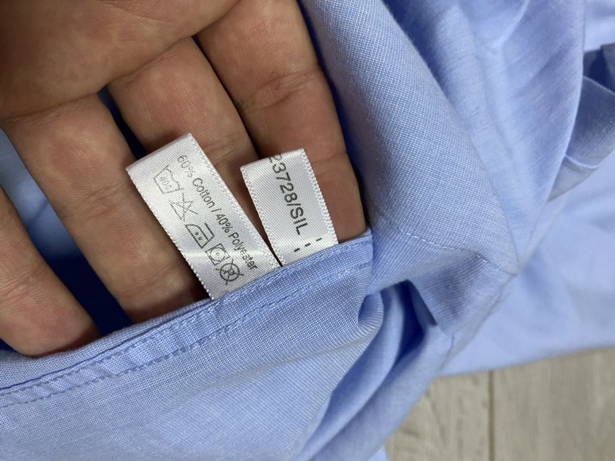 Yves Saint Laurent YSL logo shirt buttons vintage yves saint Laurent Size US S / EU 44-46 / 1 - 6 Thumbnail