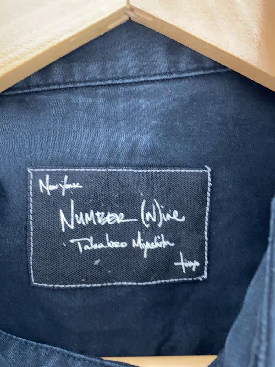Number (N)ine AW07 Pleated Button Shirt Size US L / EU 52-54 / 3 - 4 Thumbnail