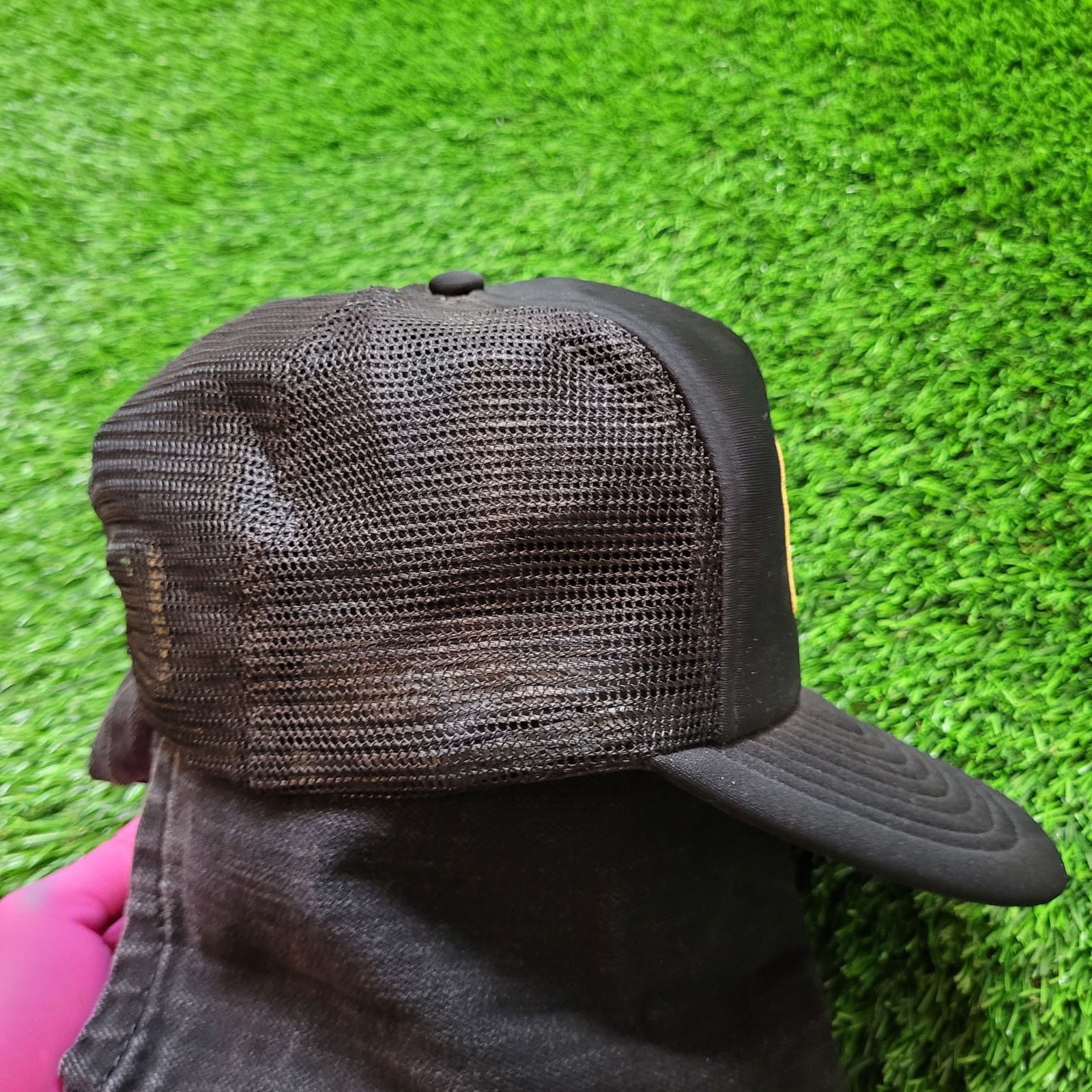 Vintage VTG 80s Stanley Door Systems Hat Snapback Foam Trucker Size ONE SIZE - 4 Thumbnail
