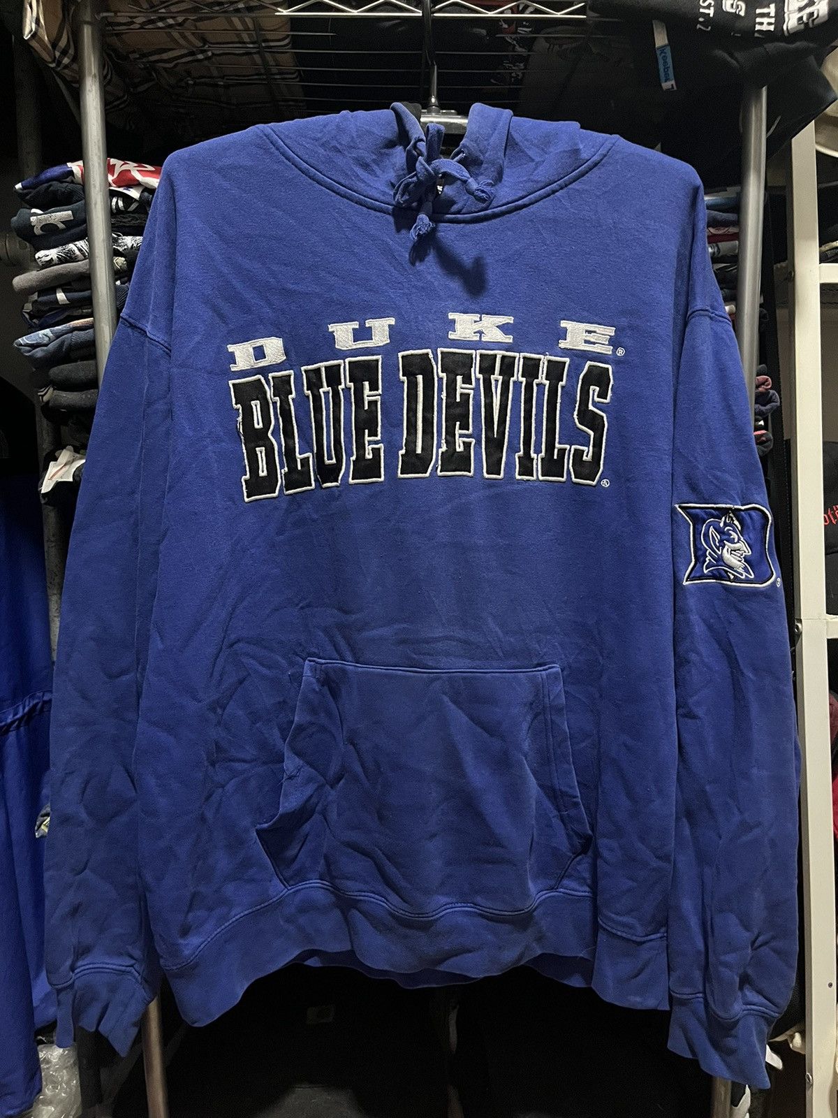 NCAA Duke Blue Devils University Team Hoodie Logo Size US XL / EU 56 / 4 - 1 Thumbnail