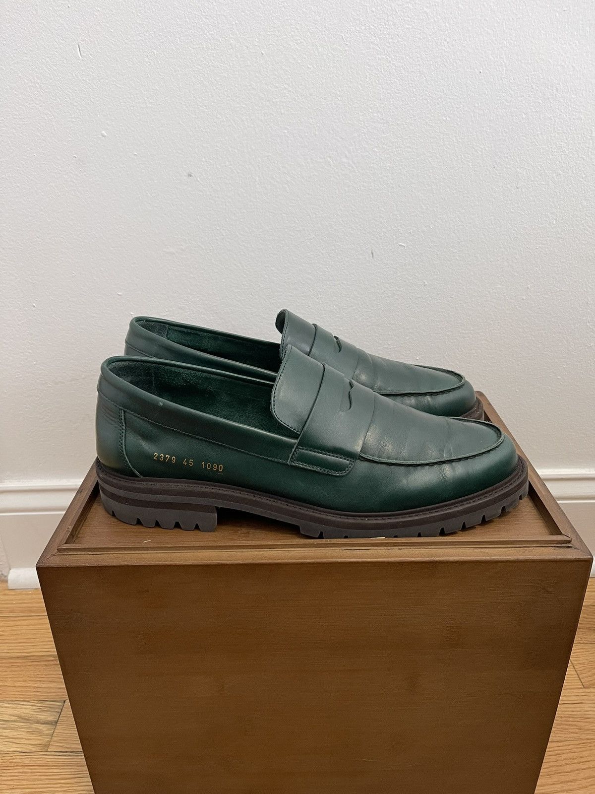 Common Projects Common Projects Lug Sole Penny Loafer Size US 11.5 / EU 44-45 - 7 Thumbnail